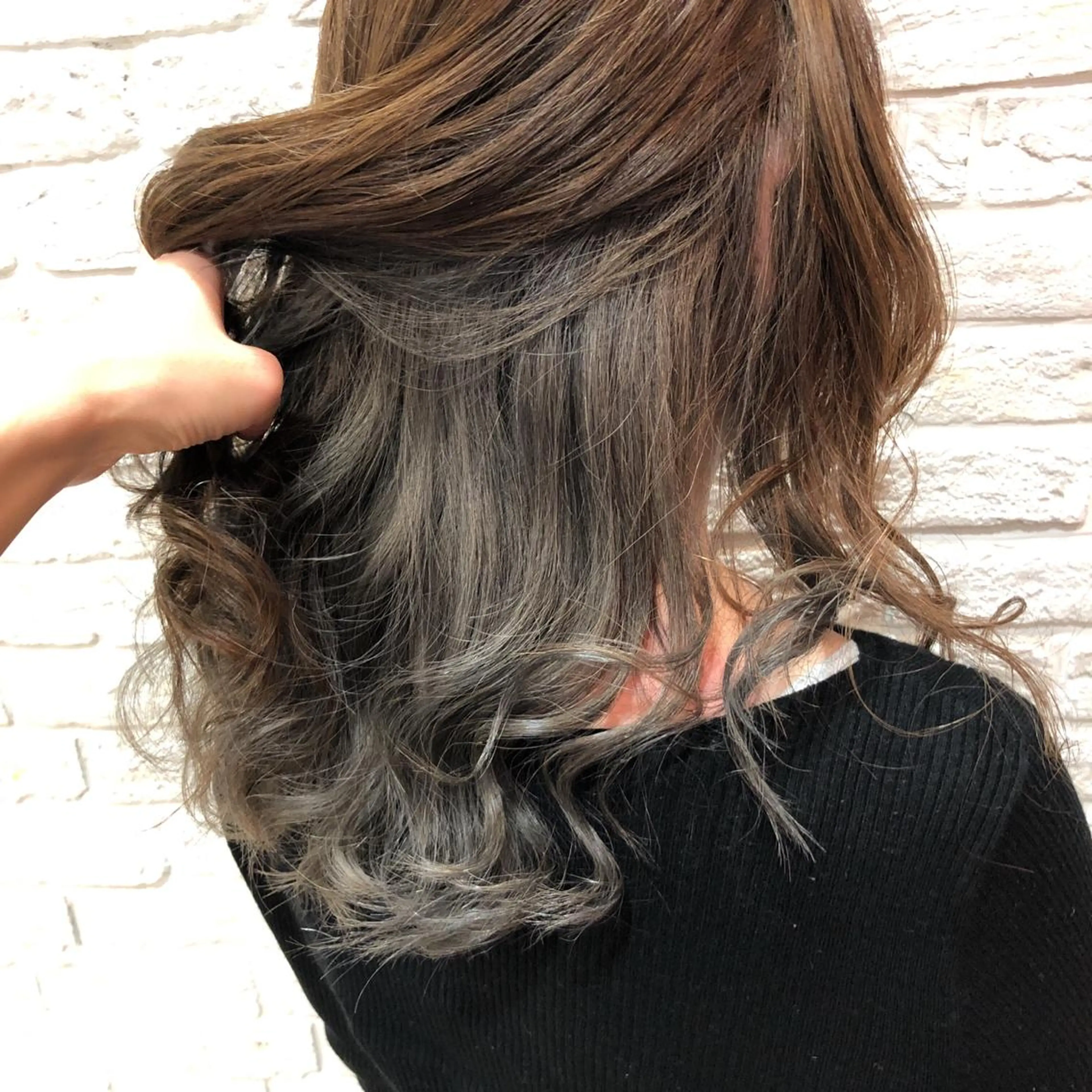 セミロング 【寺田町】ソリハシ アキラのヘアスタイル