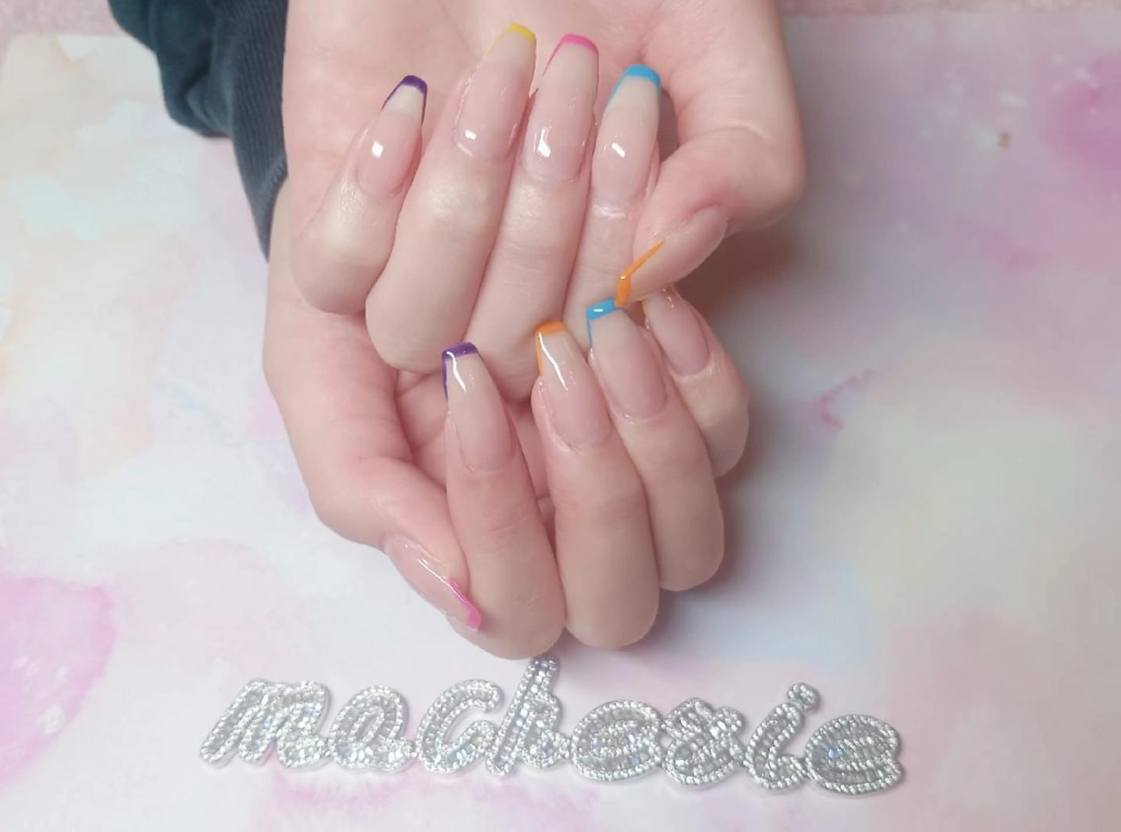 ネイル フレンチネイル ハンドネイル Nail Salon macherieのネイルデザイン