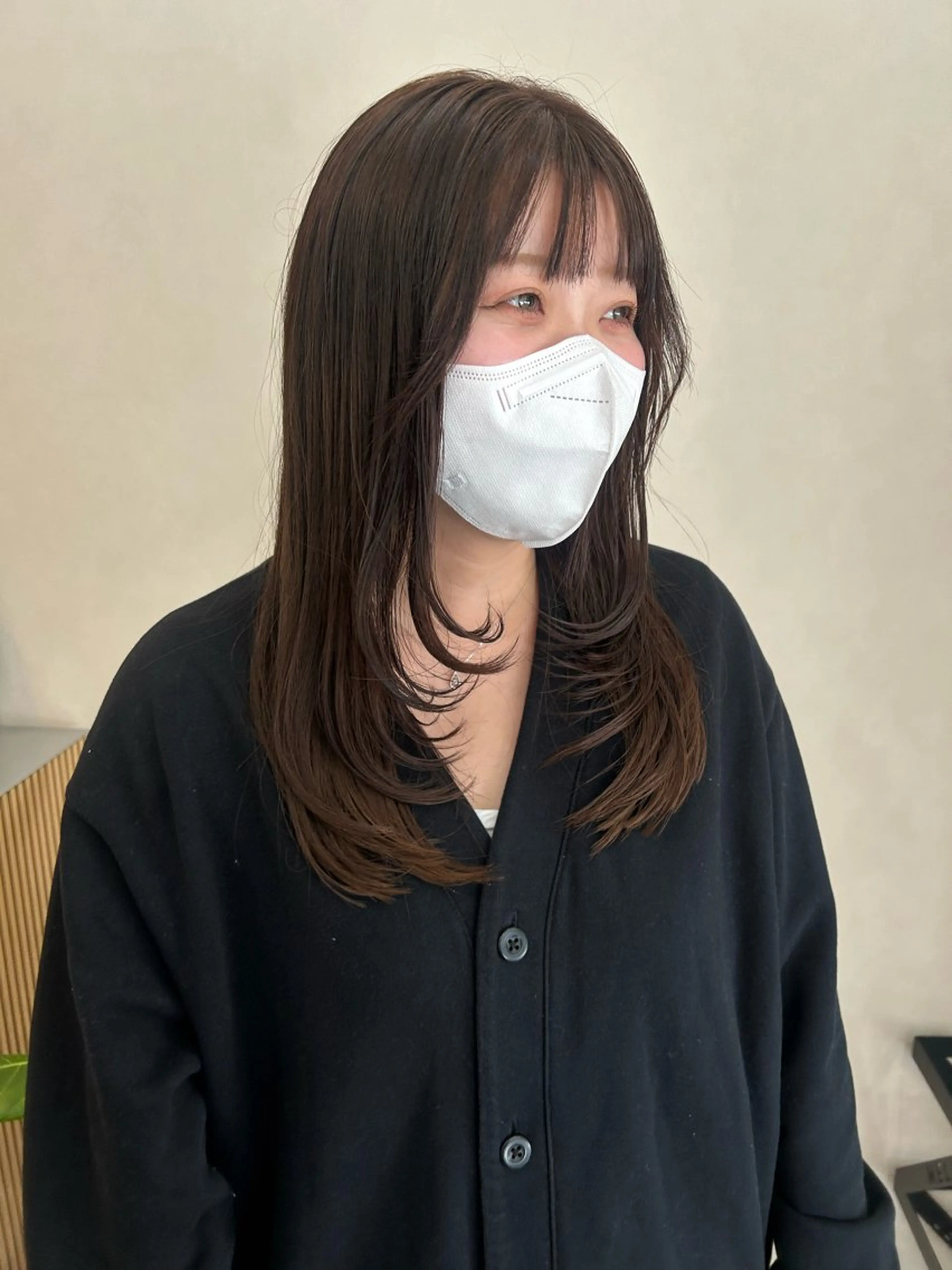 ロング カット ヘアカラー トリートメント ボブ/透明感カラー 🧸YUI❤️のヘアスタイル