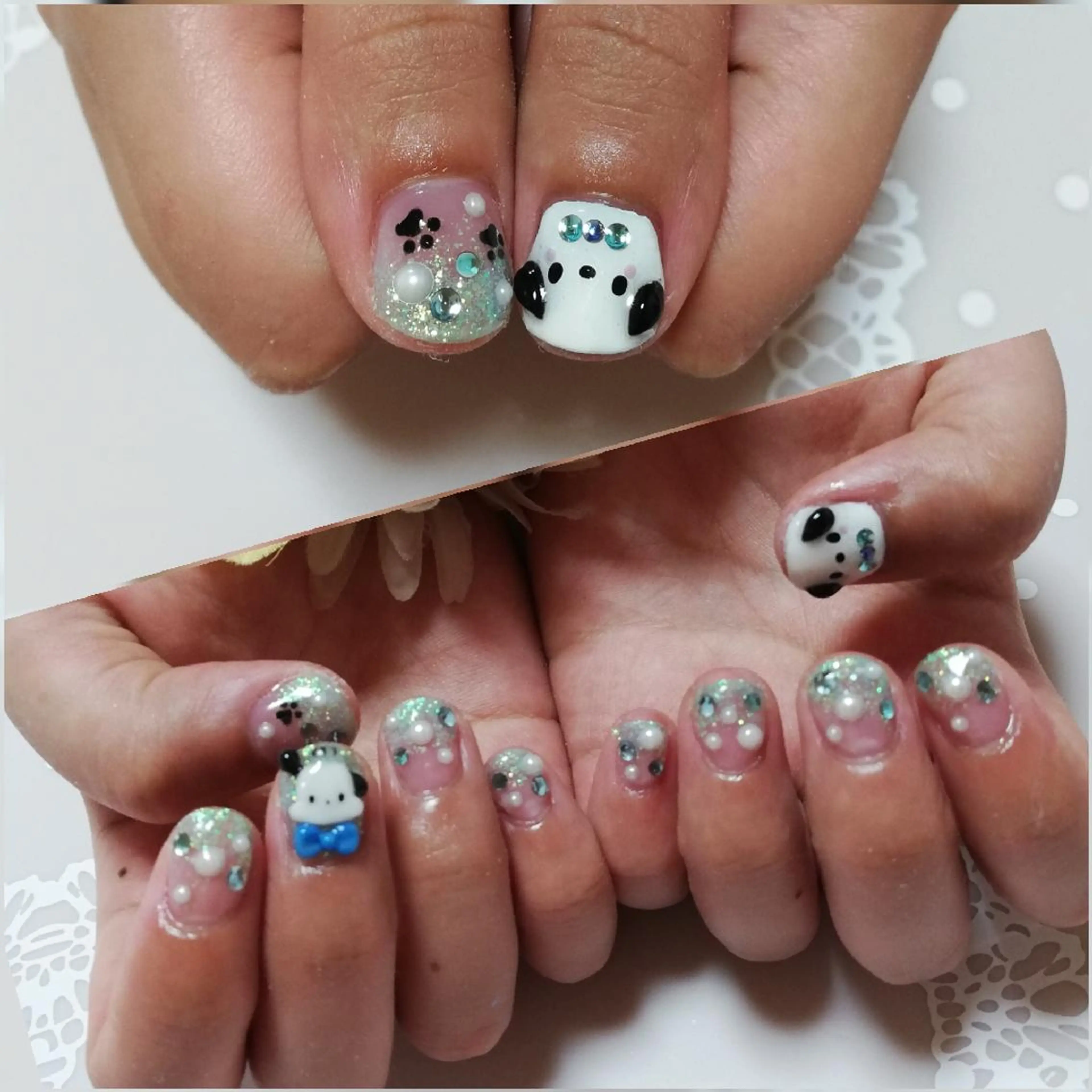 ネイル リボン ネイル junkoのネイルデザイン