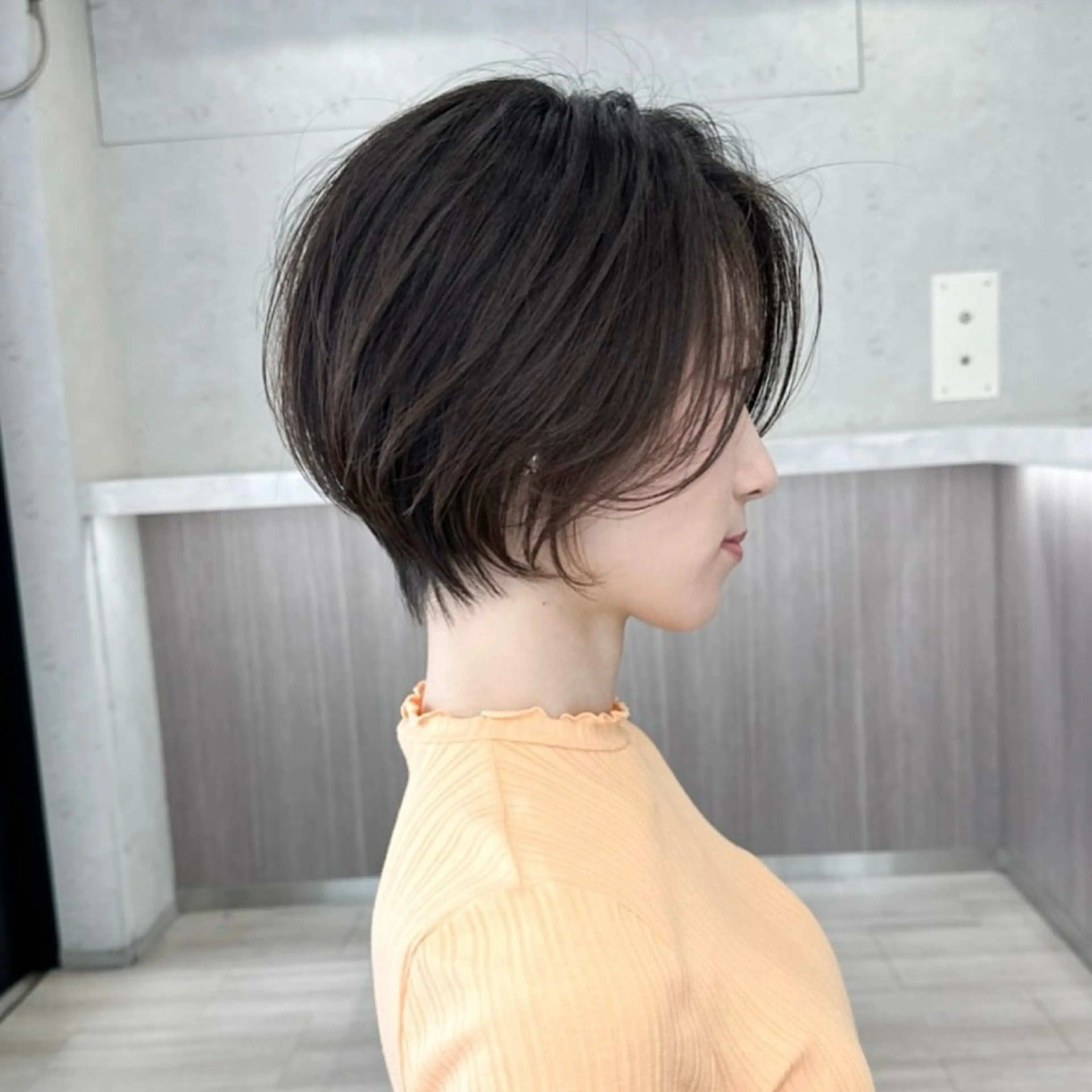 ショート 艶カラー/ヘアセット 着付け　ふうか　渋谷のヘアスタイル