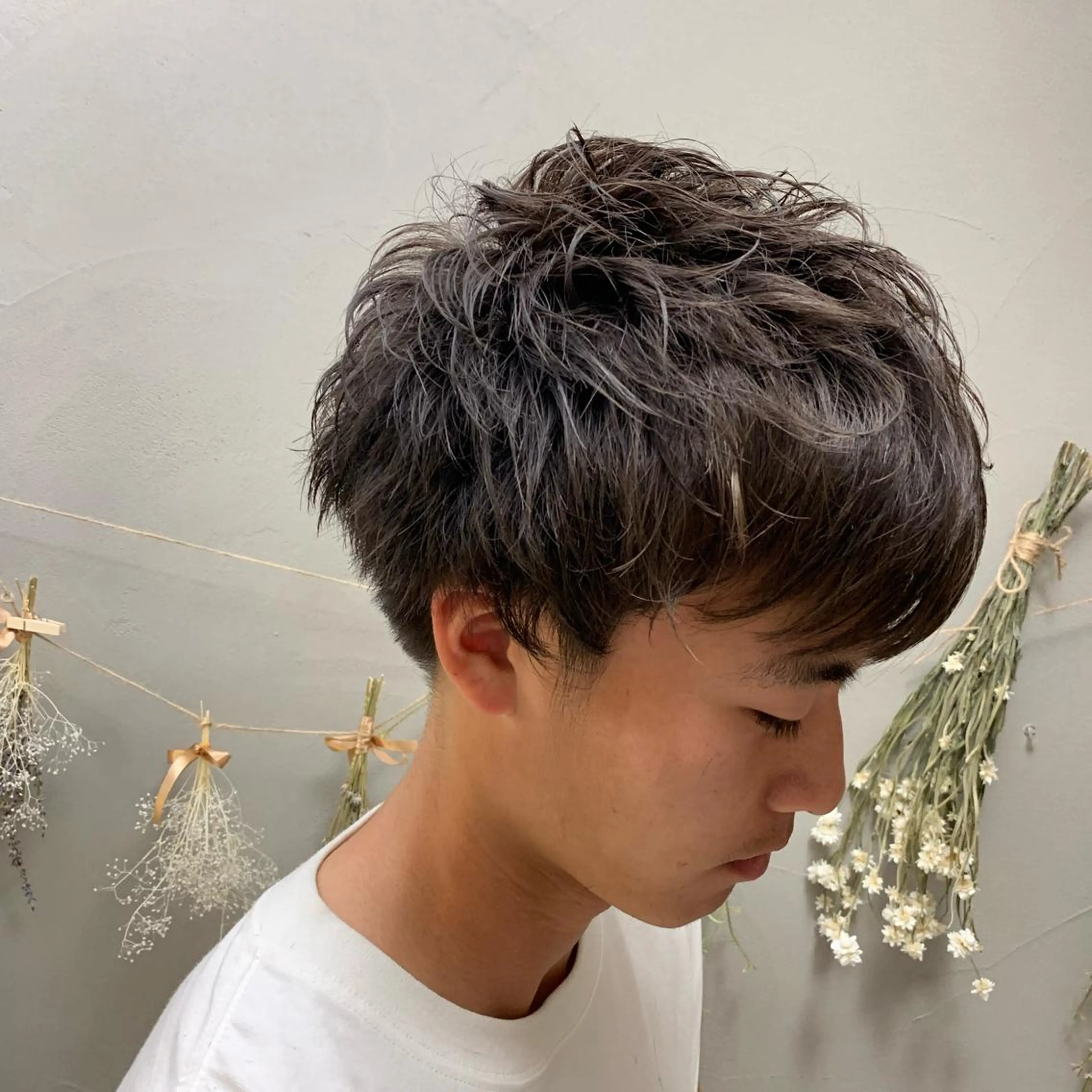 ショート メンズ 新宿御苑前/新宿 Ryuseiのヘアスタイル