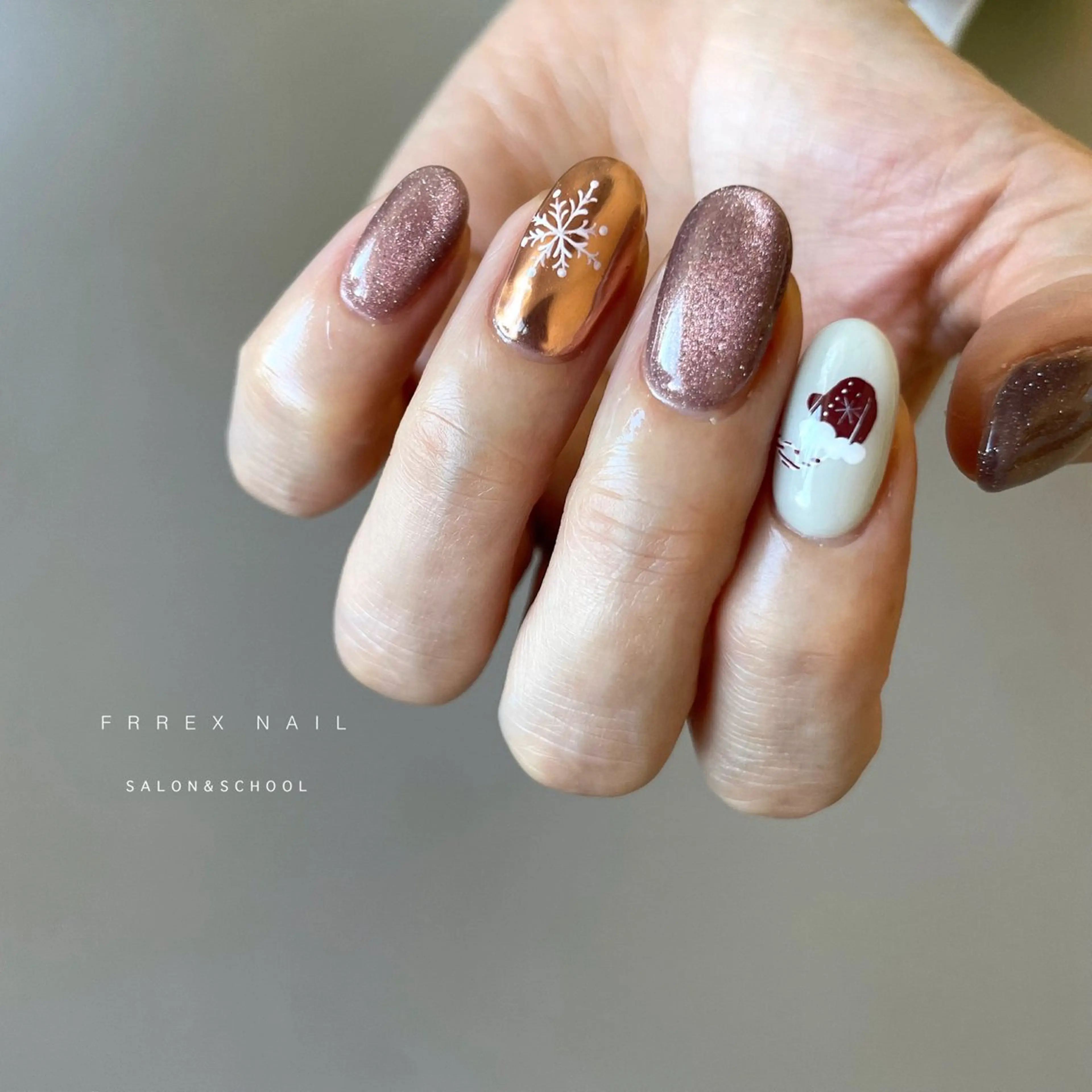 ネイル ハンドネイル ハンドケア freex nail /ニュアンス/個性派のネイルデザイン