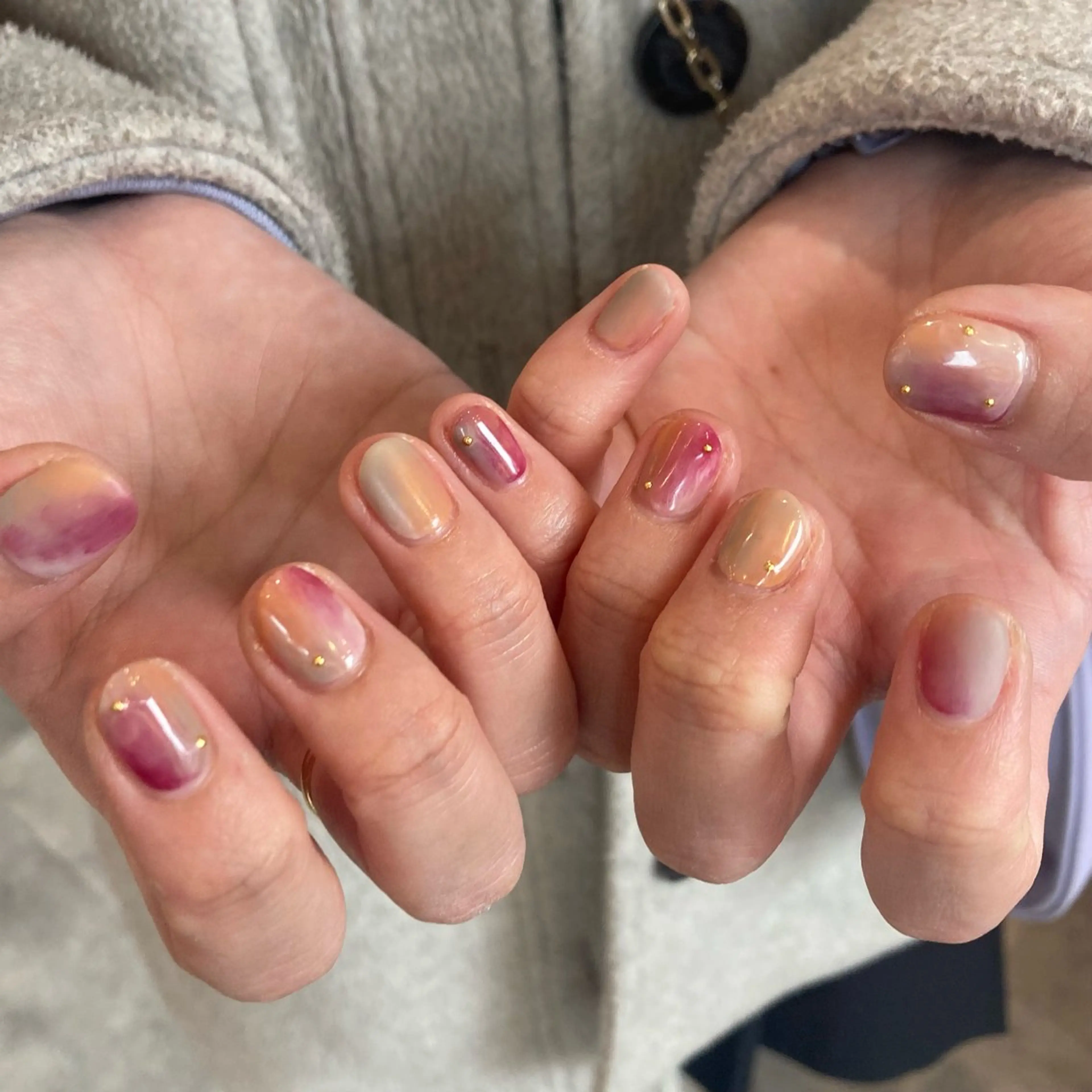 ネイル ハンドネイル shio ♡ 17日空きありのネイルデザイン