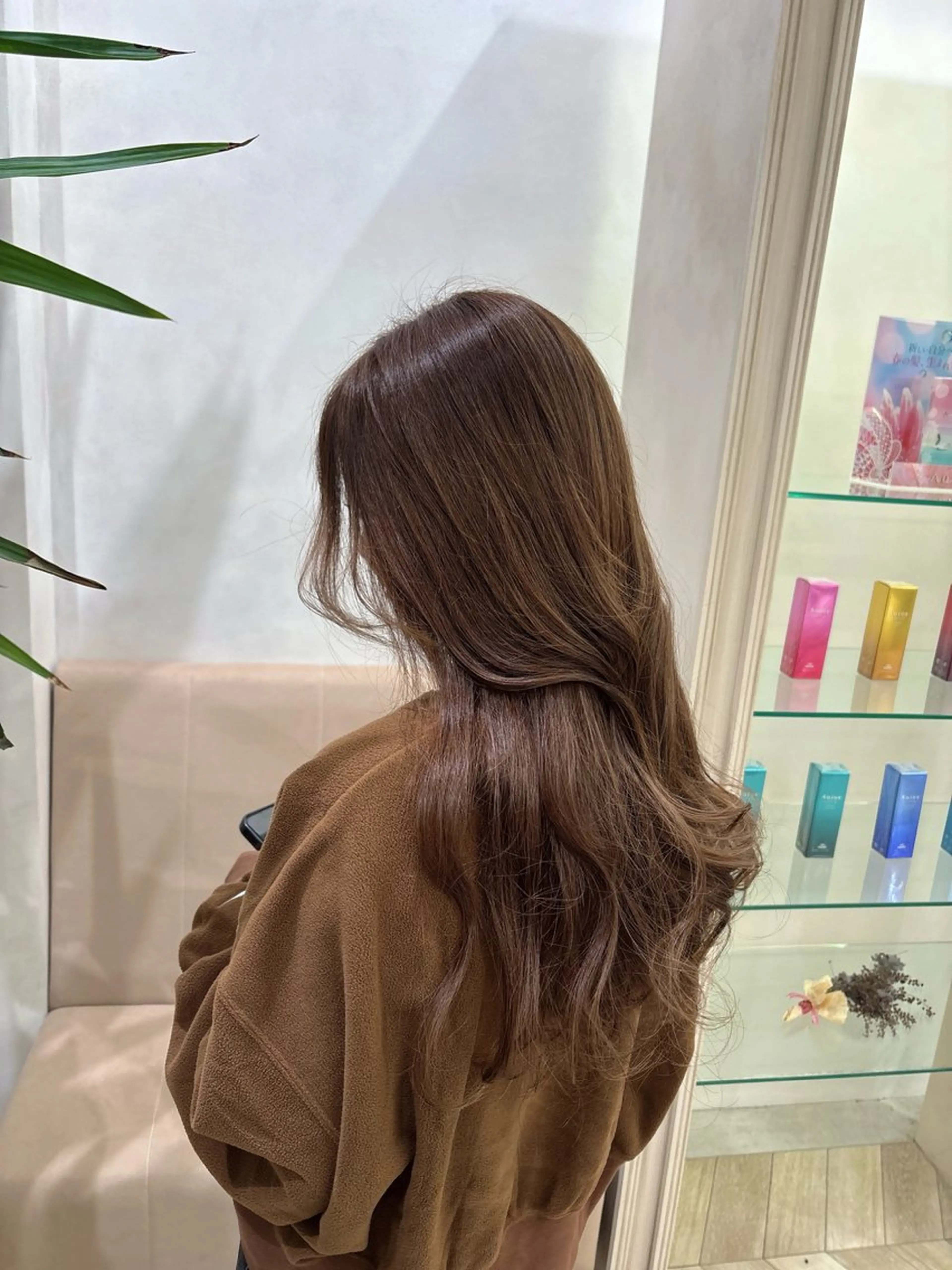 ロング カラー トリートメント 暖色⌇﻿縮毛矯正⌇﻿ 𝐀𝐤𝐚𝐫𝐢のヘアスタイル
