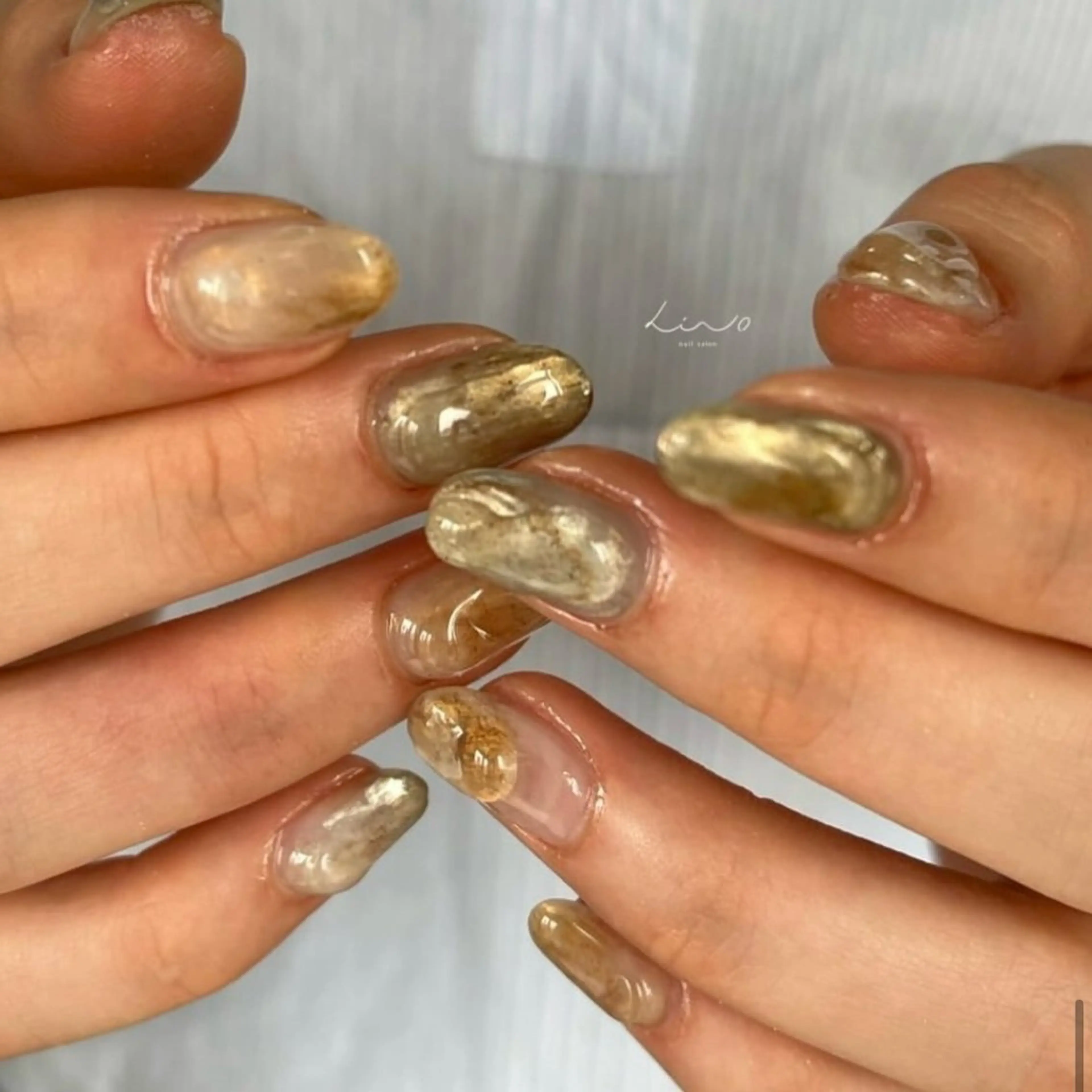 ネイル ハンドネイル lino 大阪本町店のネイルデザイン