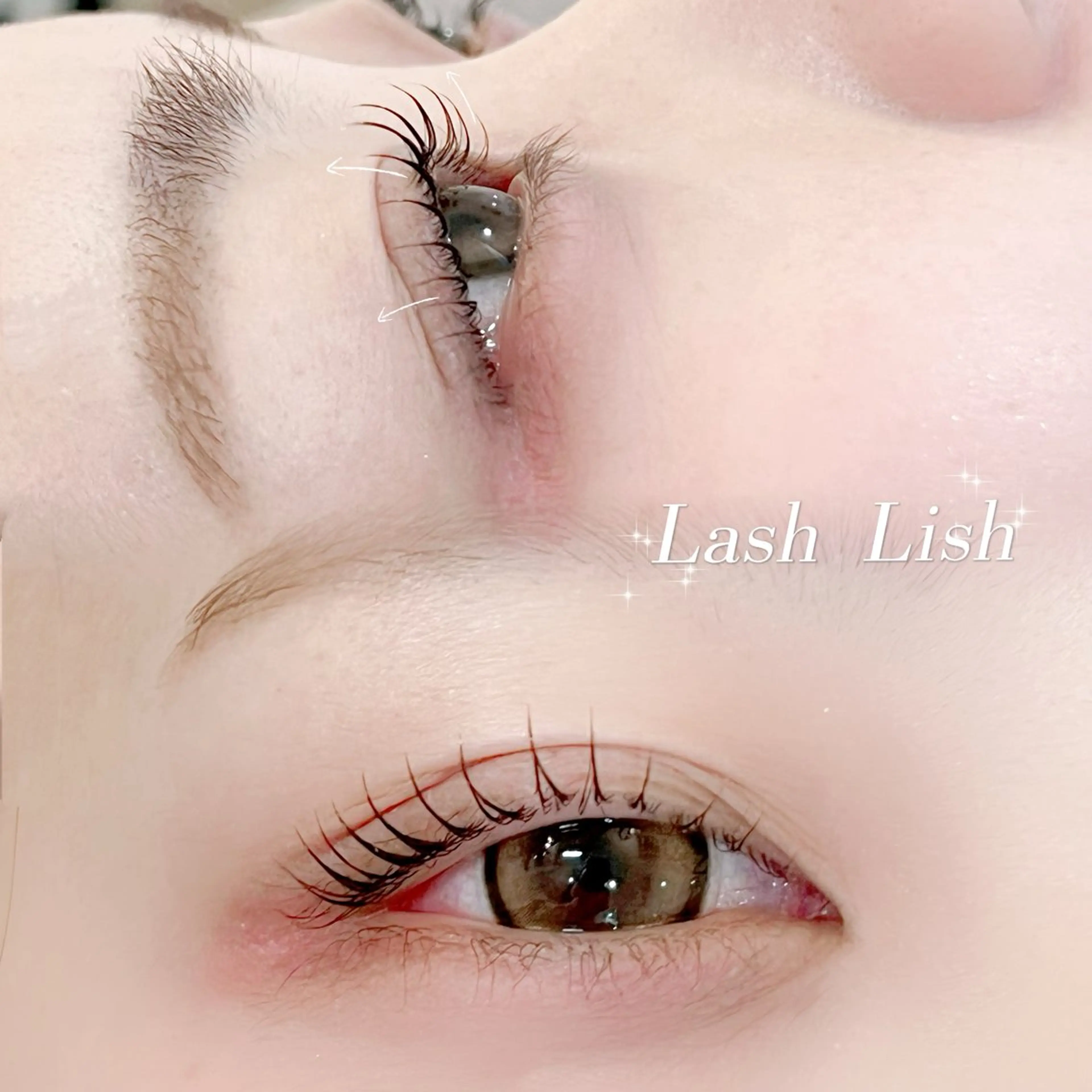 マツエク・マツパ 一重×まつ毛パーマ まつ毛エクステモデル SHOKO🎀のマツエク・マツパデザイン