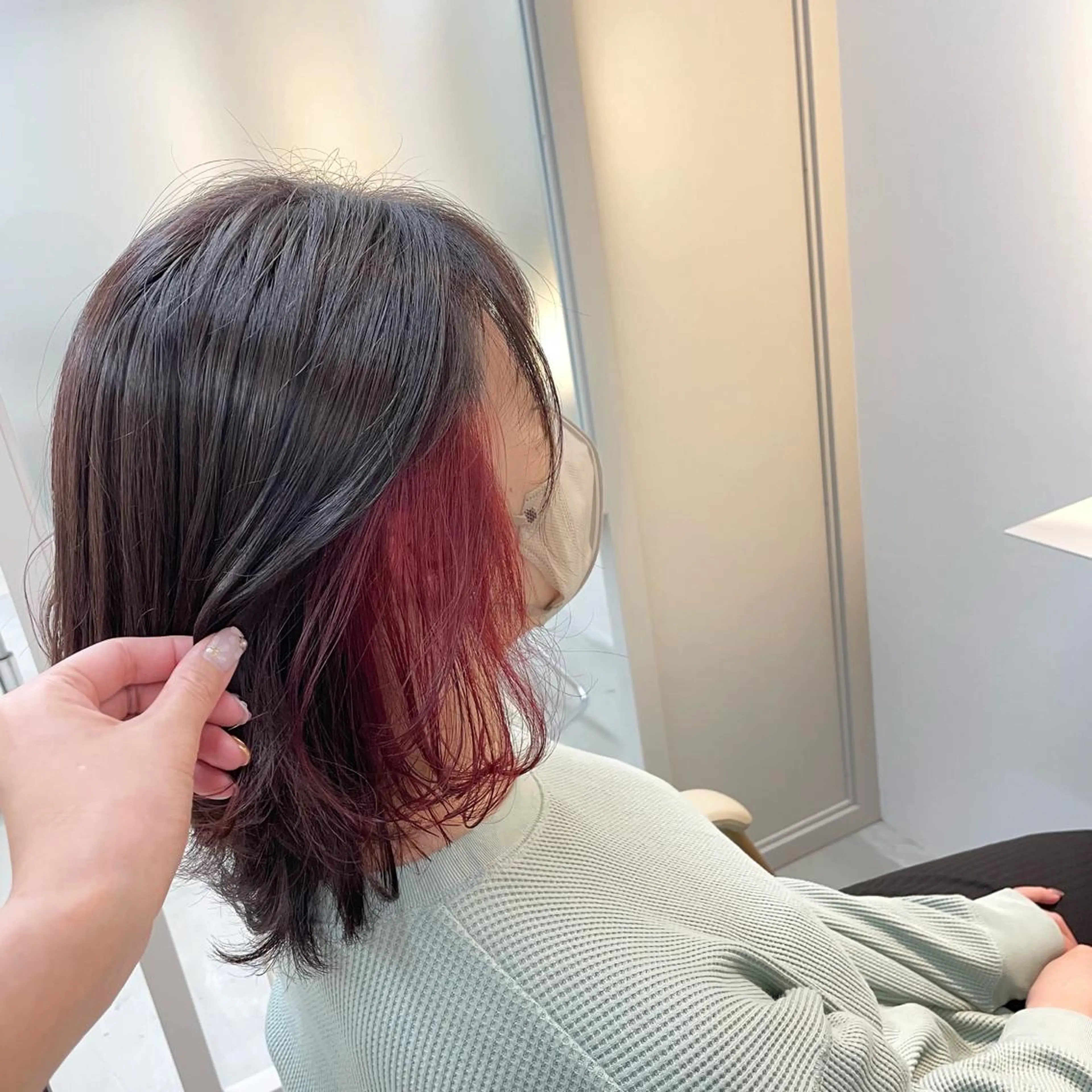 ミディアム カラー sida西院店/ 西村真夜のヘアスタイル