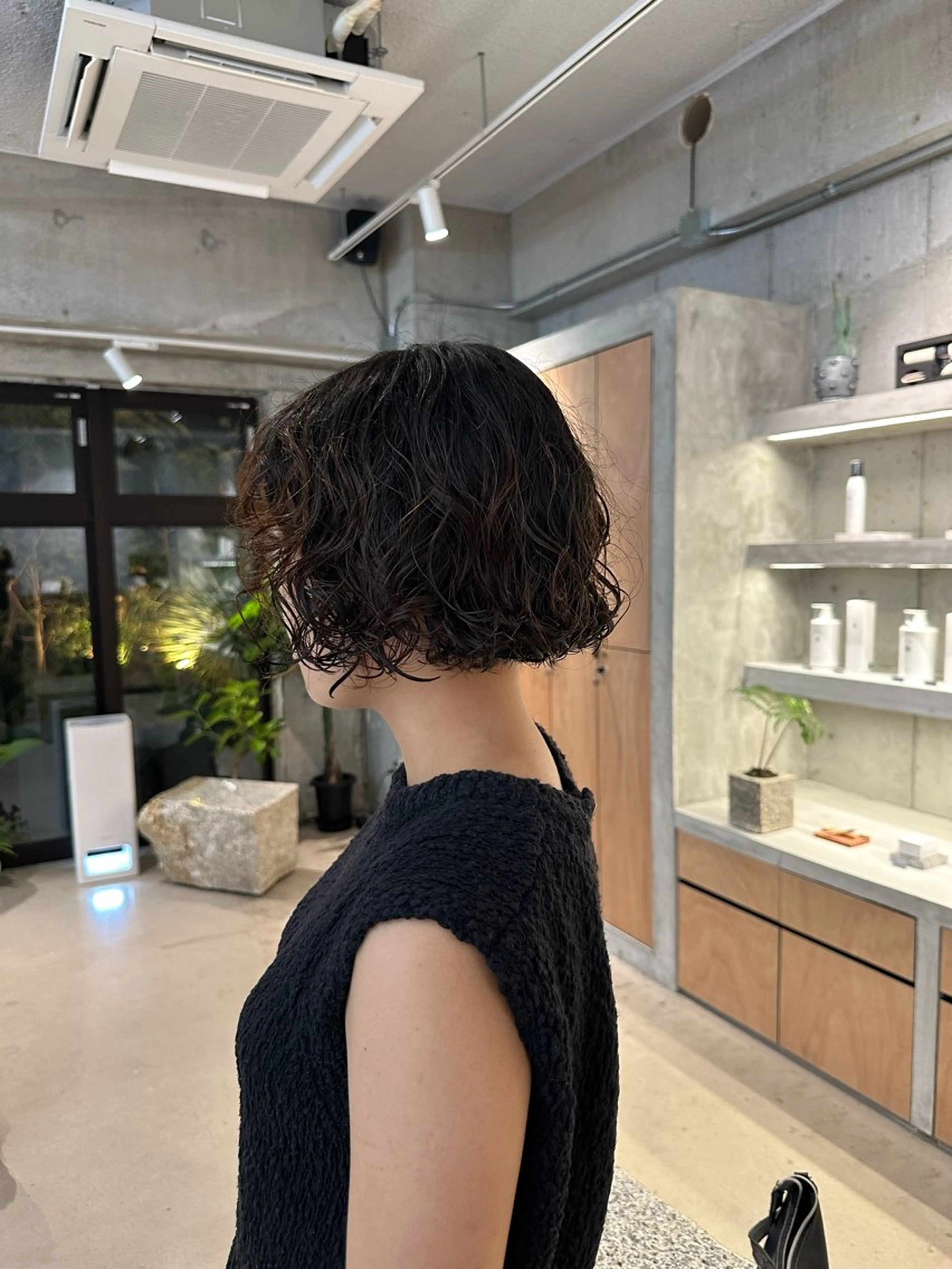 ショート パーマ 栄/レイヤーカット /オリーブ/傑🦥のヘアスタイル