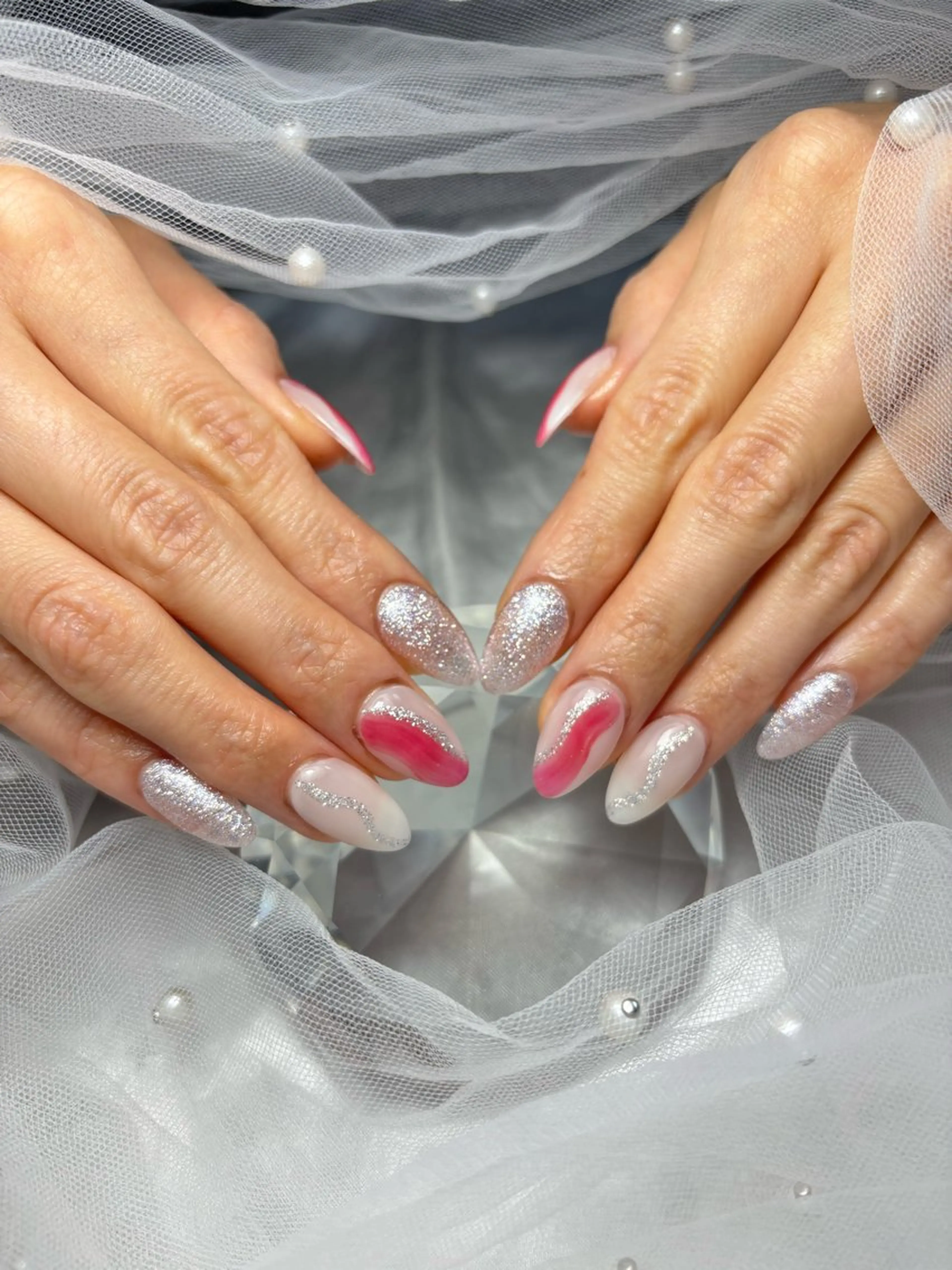 ネイル ハイビスカス ネイルサロンのネイルデザイン