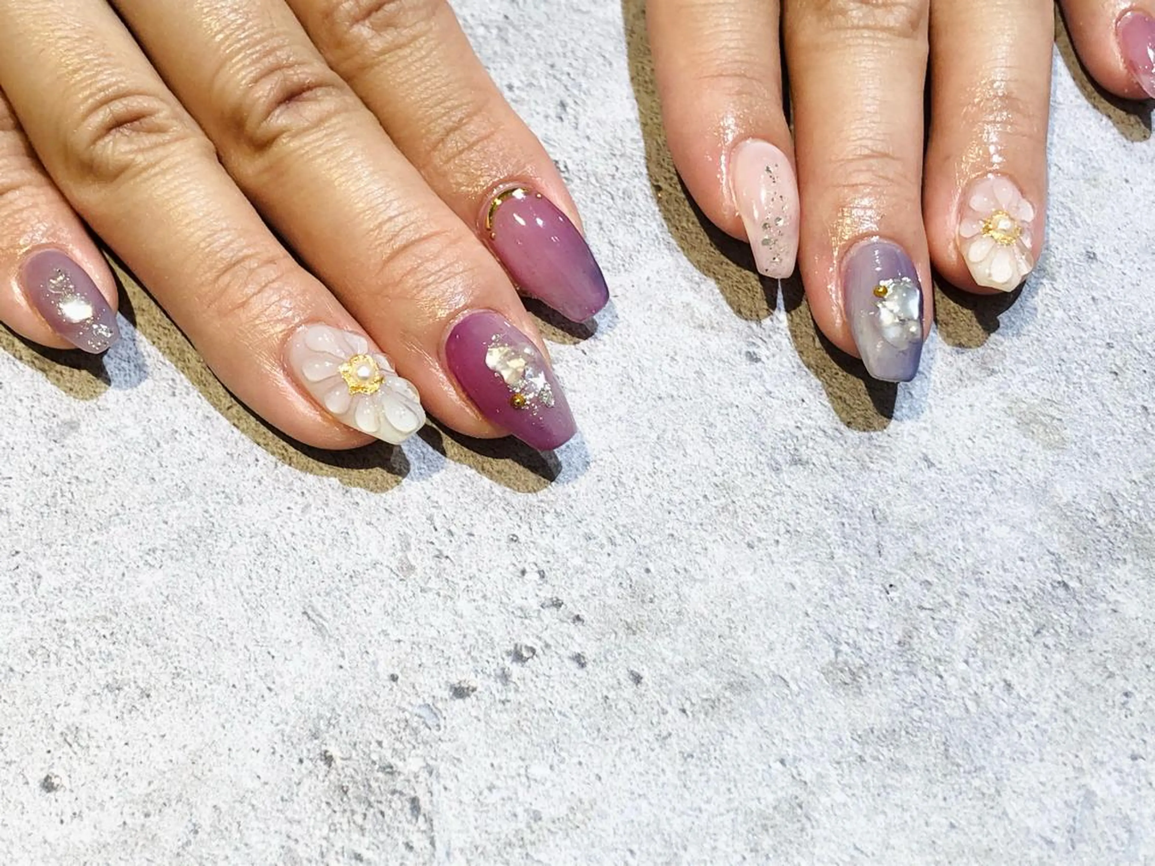 ネイル 舞田 苑香のネイルデザイン