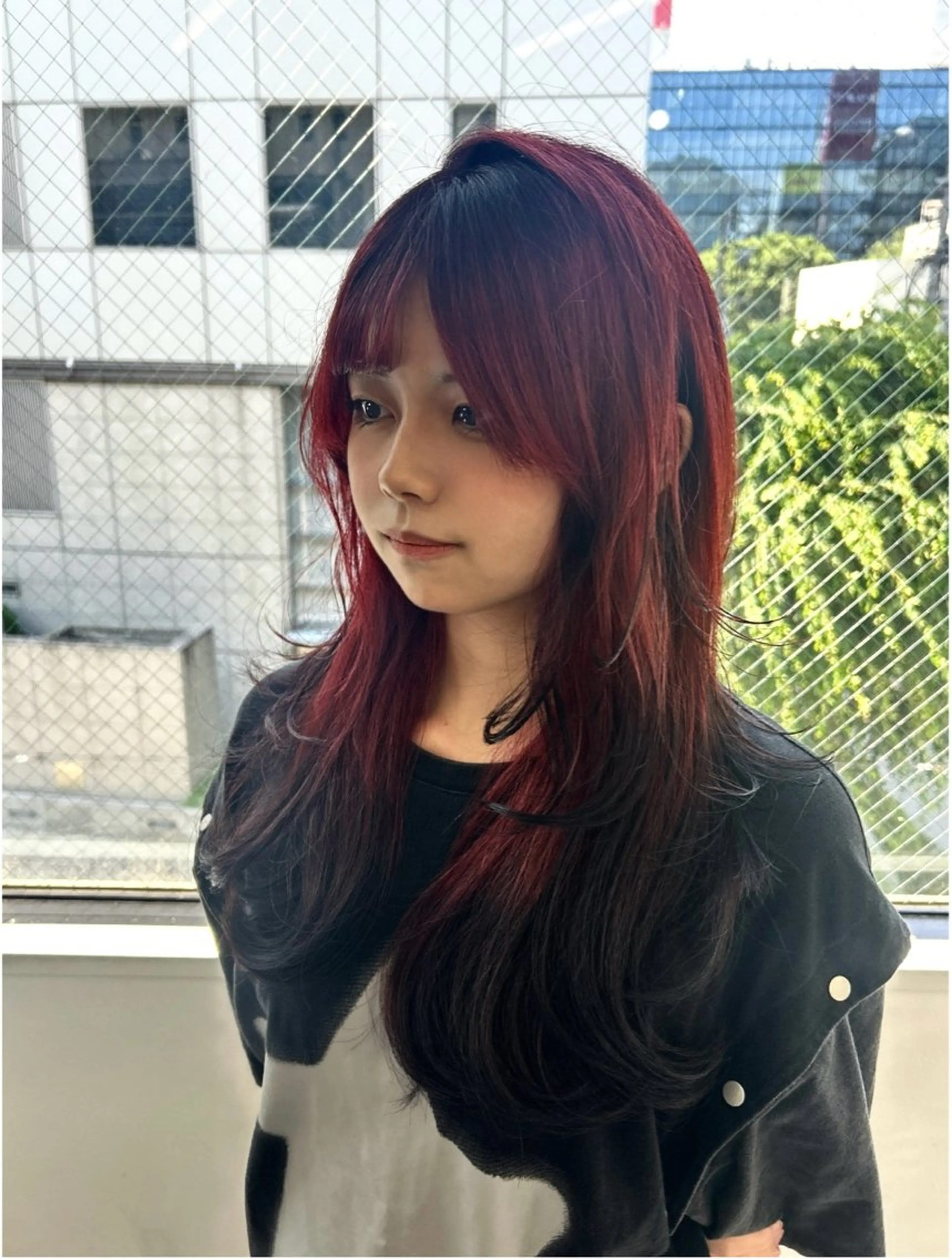 ロング カラー ヘアカラー 履歴修正屋さん／ ブロンド／ホワイトのヘアスタイル