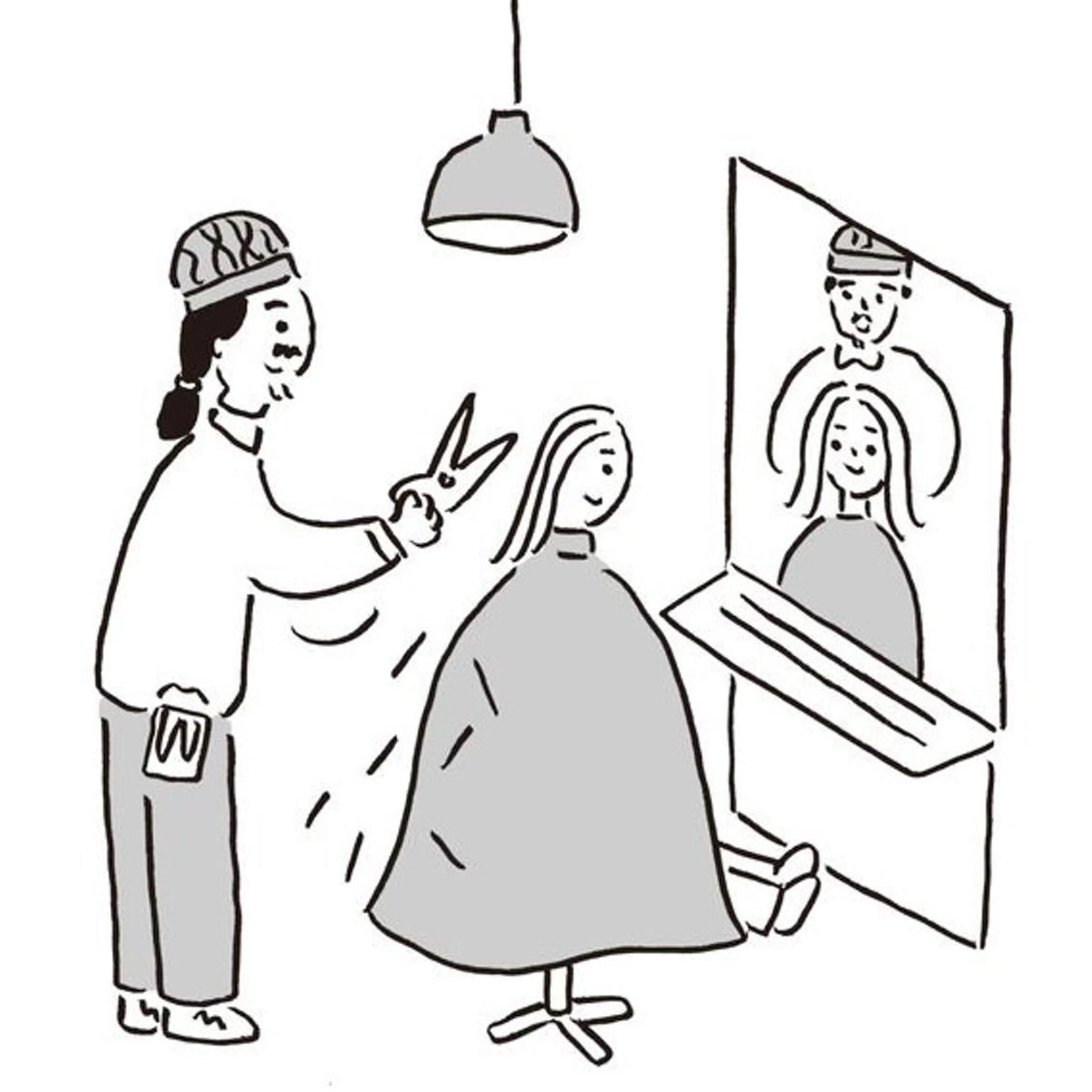 【 カット だけしたい方へ 🕊✉️ 】シャンプー 付きの写真