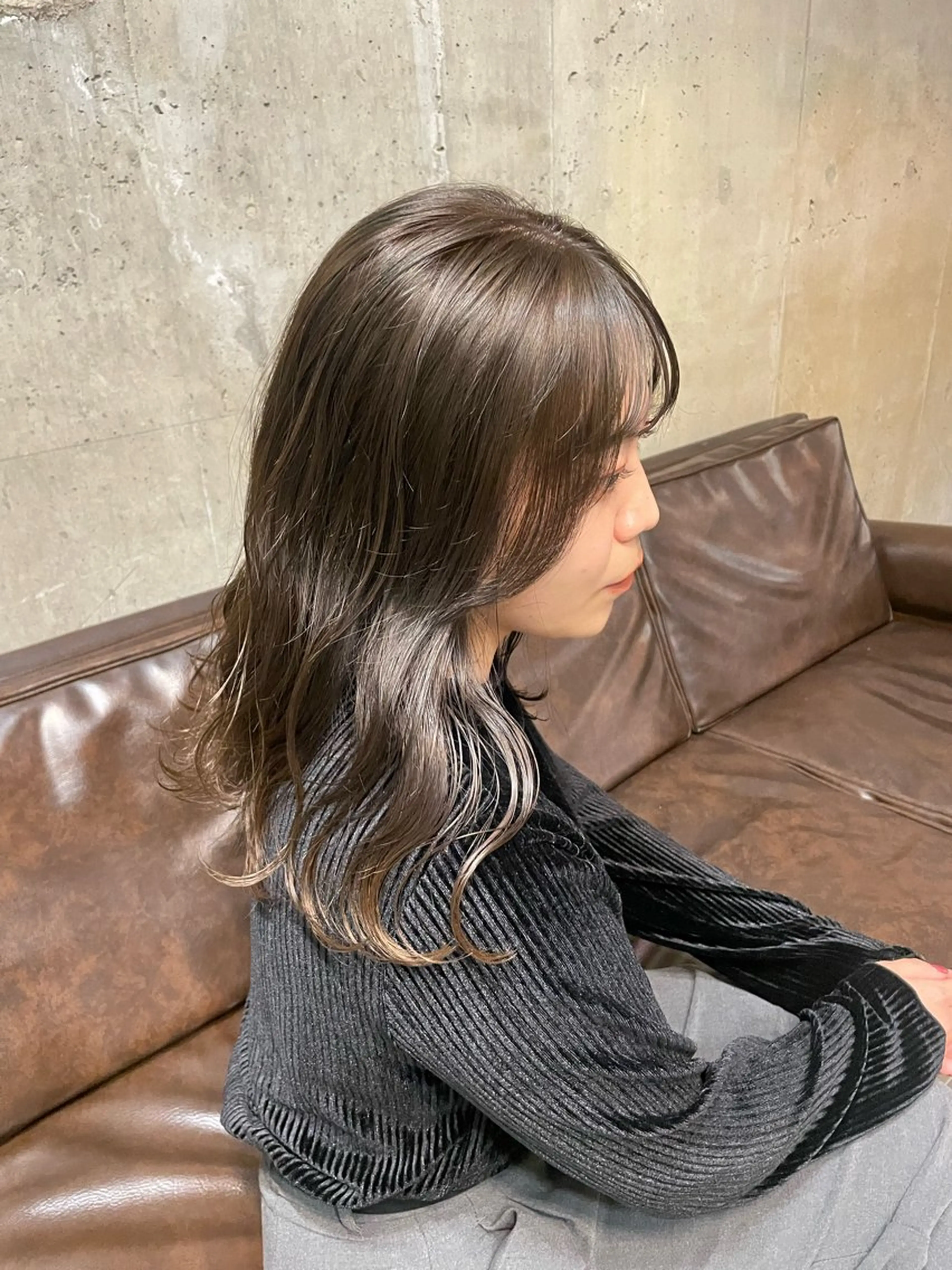 ミディアム muku所属・ショート/パーマ /muku サリのヘアスタイル