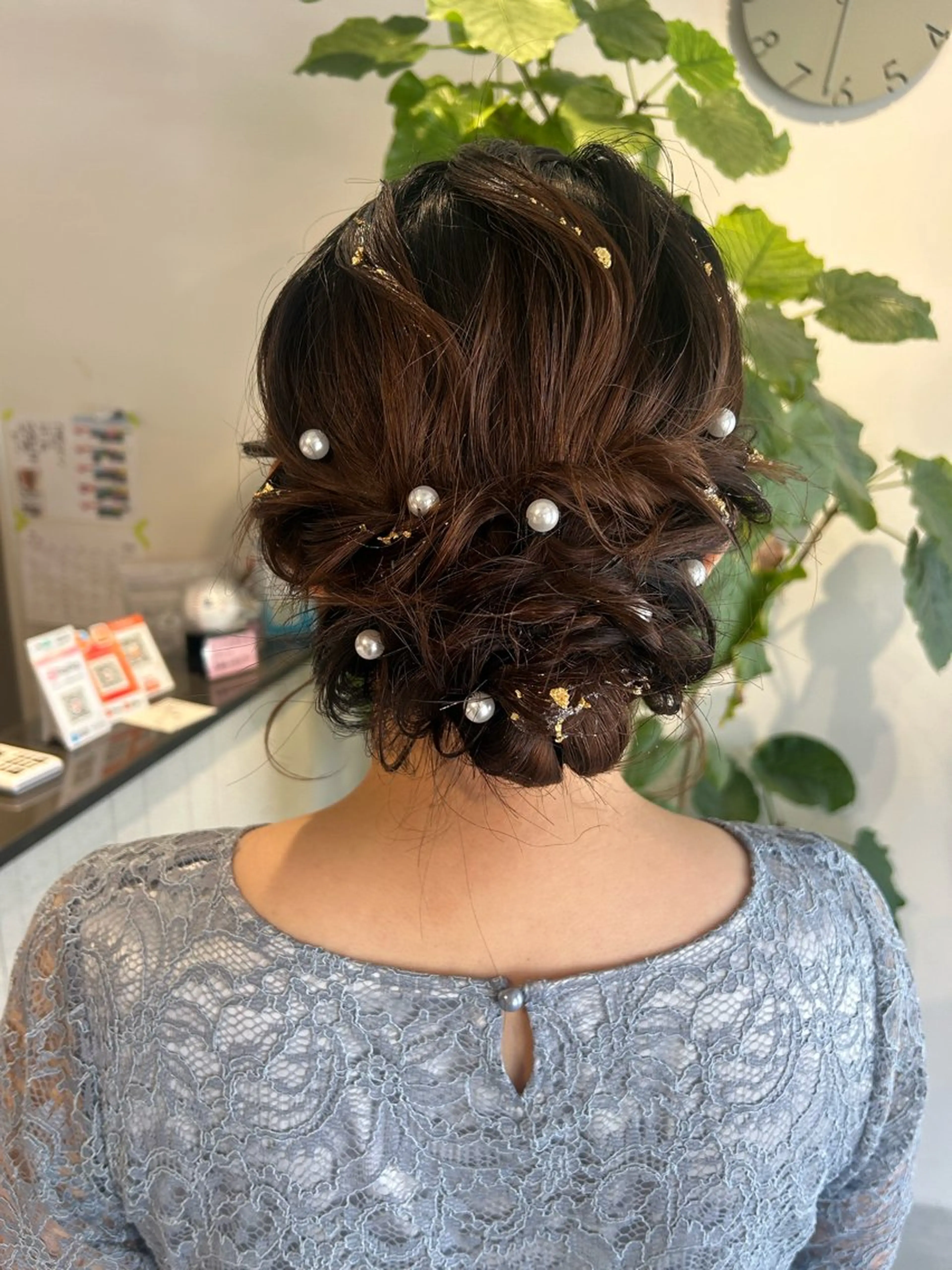 ミディアム 園田 朱理のヘアスタイル