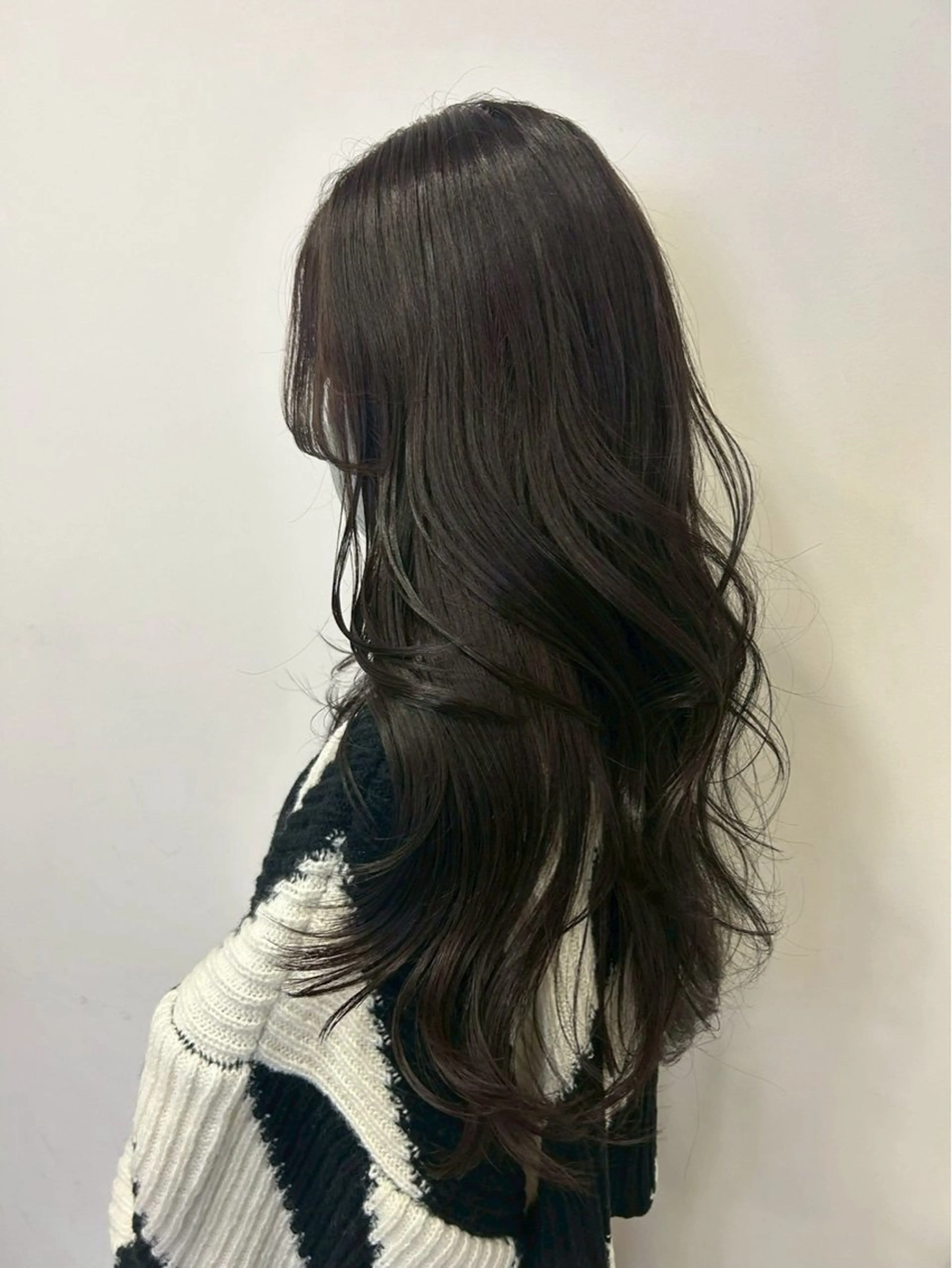 ロング チョコカラー🤎 韓国風/MIHOのヘアスタイル