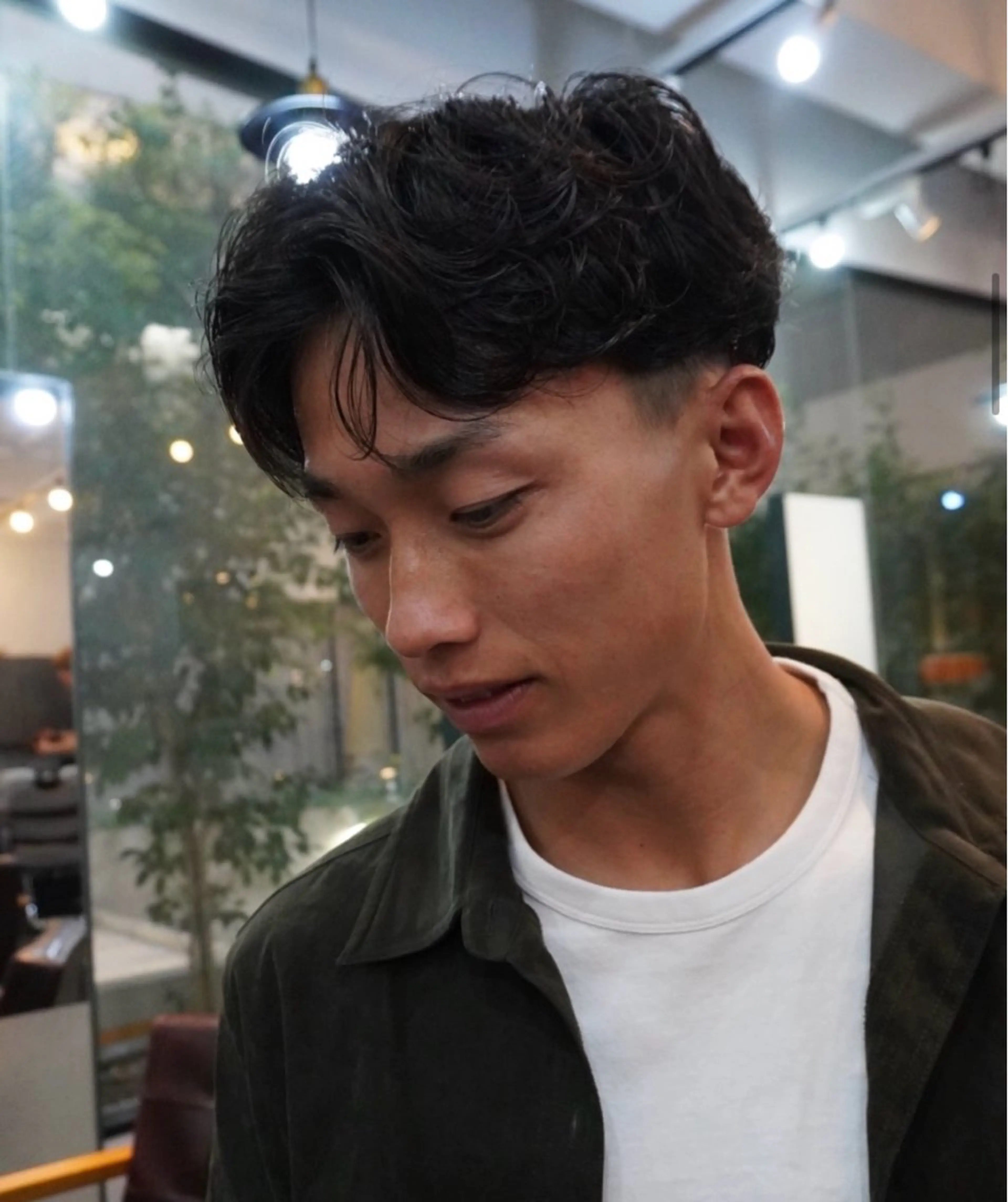 ショート パーマ メンズ カット パーマ HRABRA ゆづきのヘアスタイル