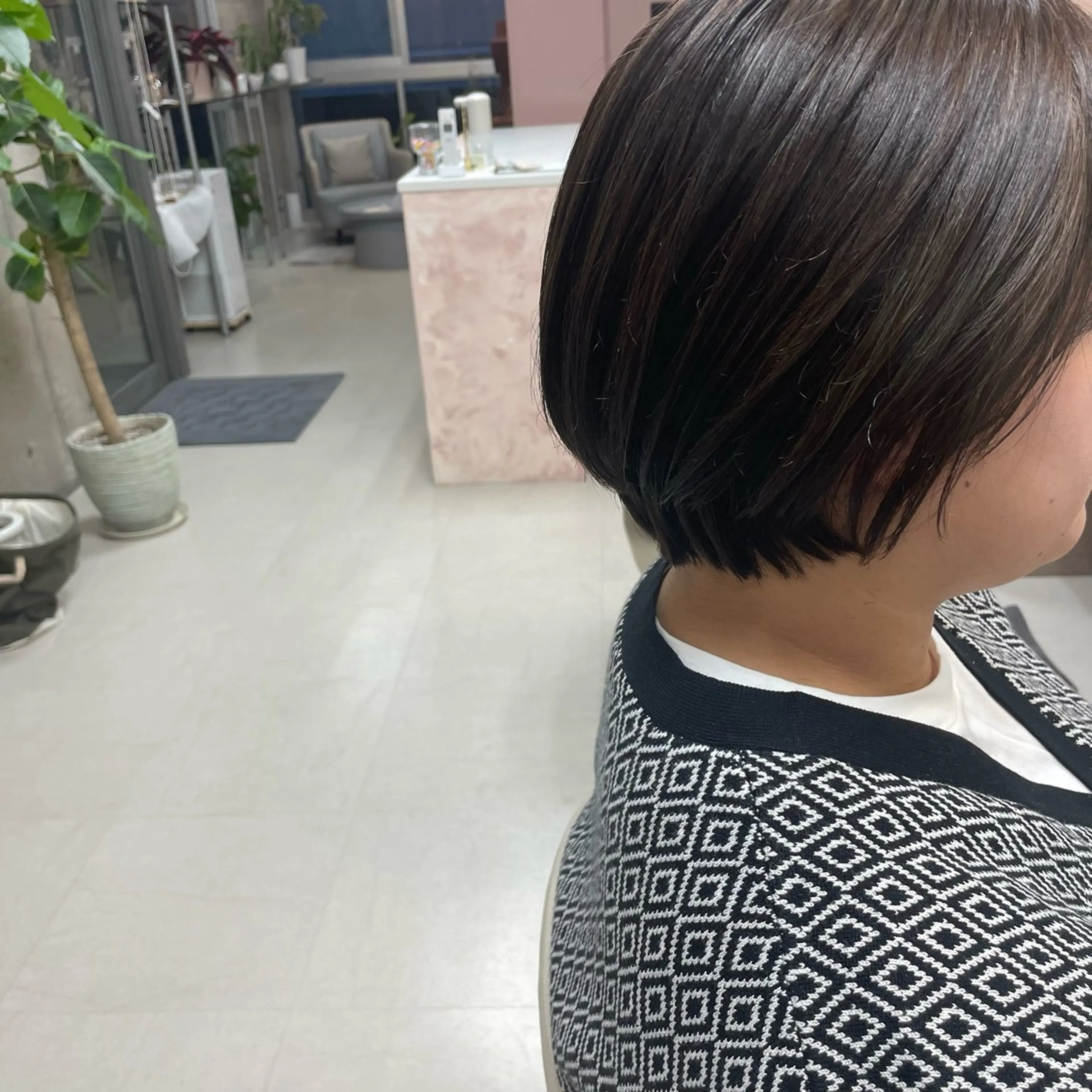 ショート カラー カット ヘアカラー 坂本 沙也加のヘアスタイル