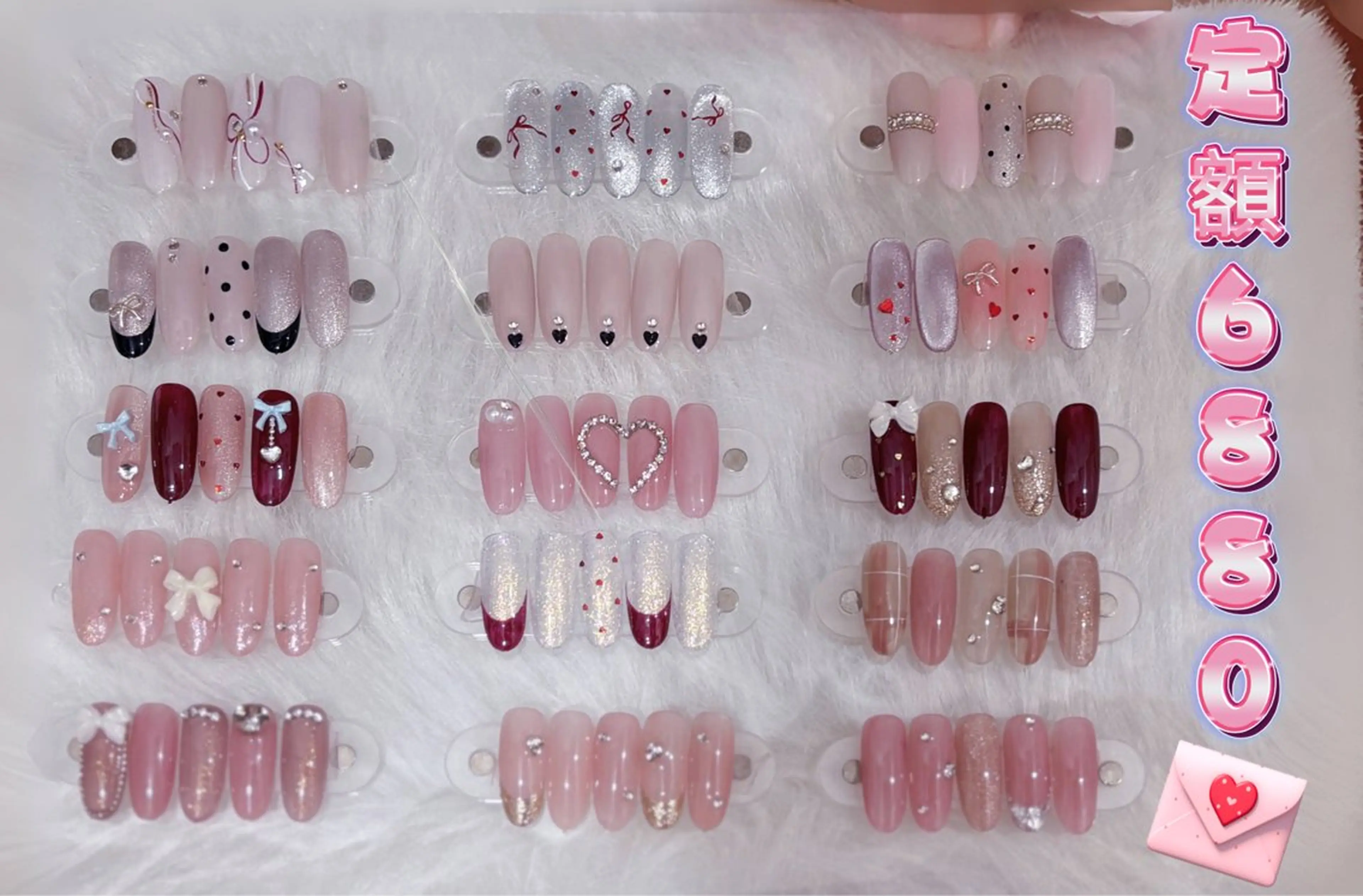 ネイル フレンチネイル ジェルネイル ガラスフレンチ グラデーション キラキラネイル ハンドネイル E3 Nail Salonのネイルデザイン