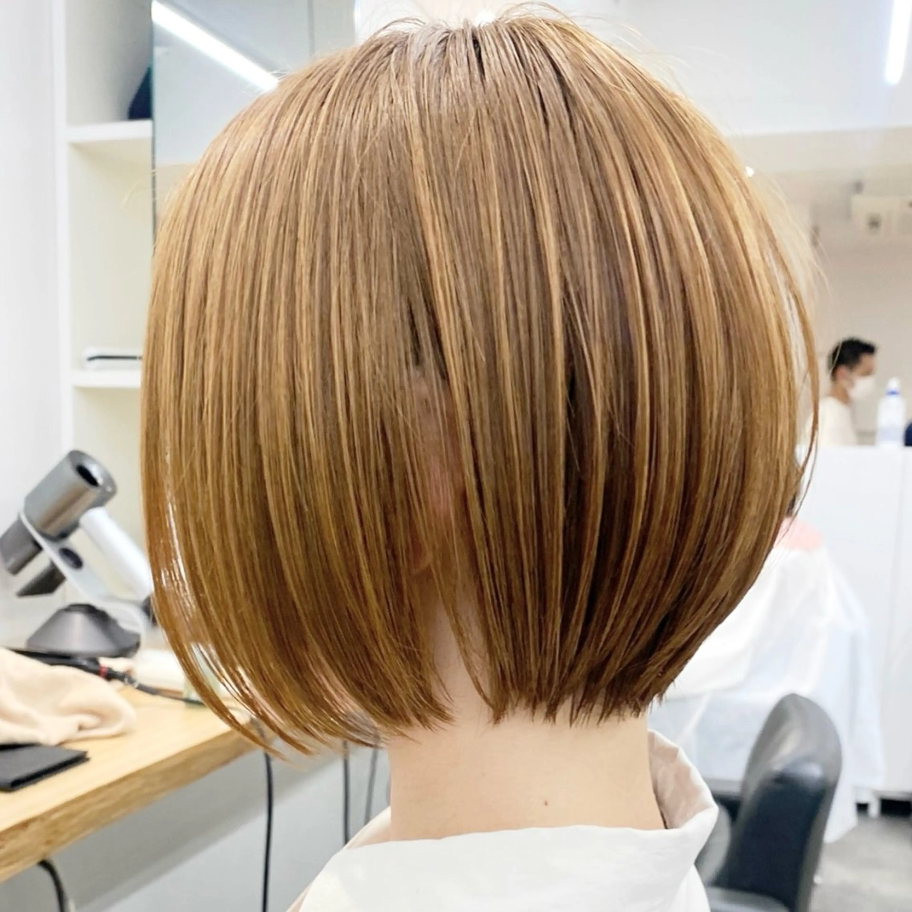 ショート まとまるボブ/縮毛矯 生🌿あおい✨のヘアスタイル