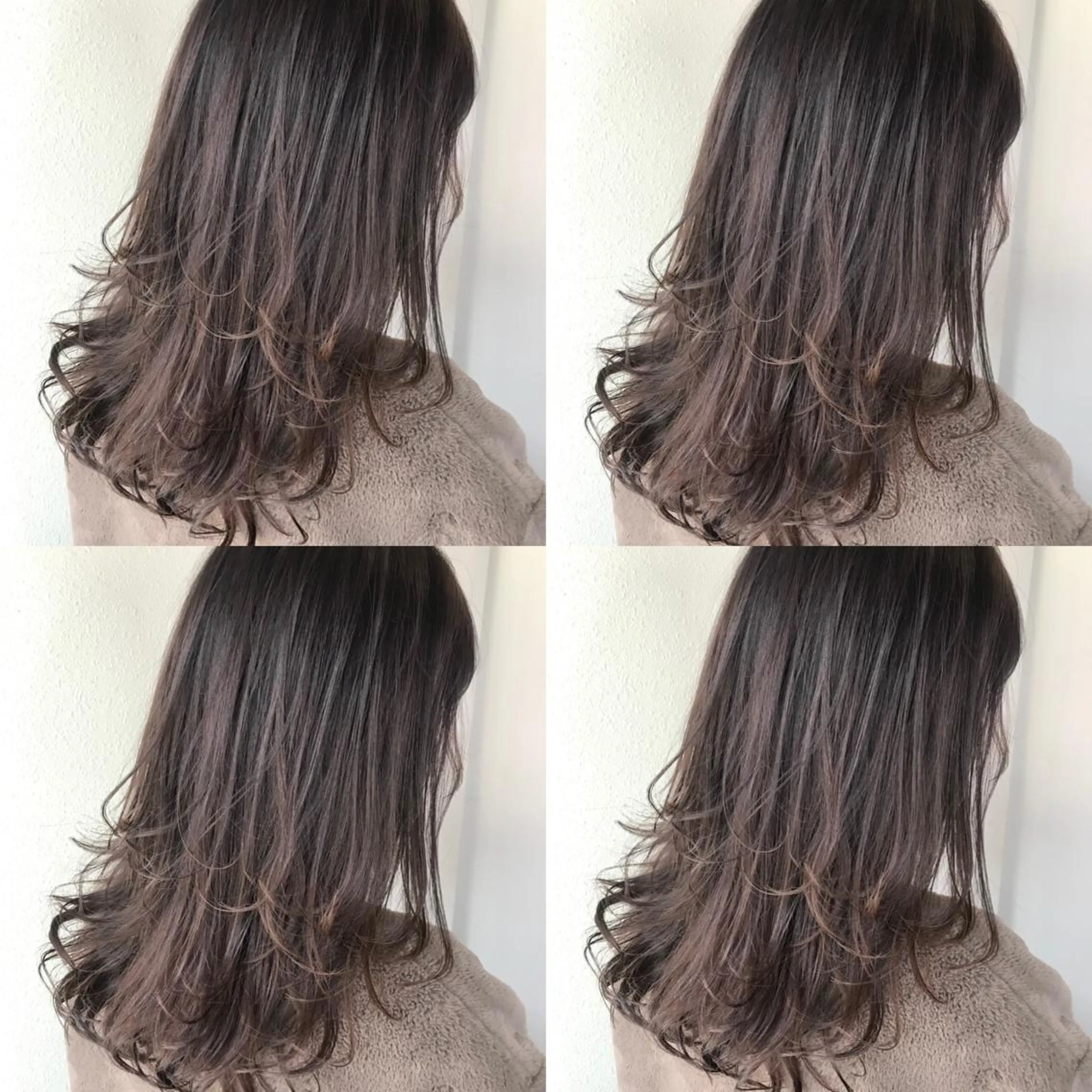 セミロング カラー ヘアカラー 似合わせ/ブリーチ カラー.岡田友仁のヘアスタイル