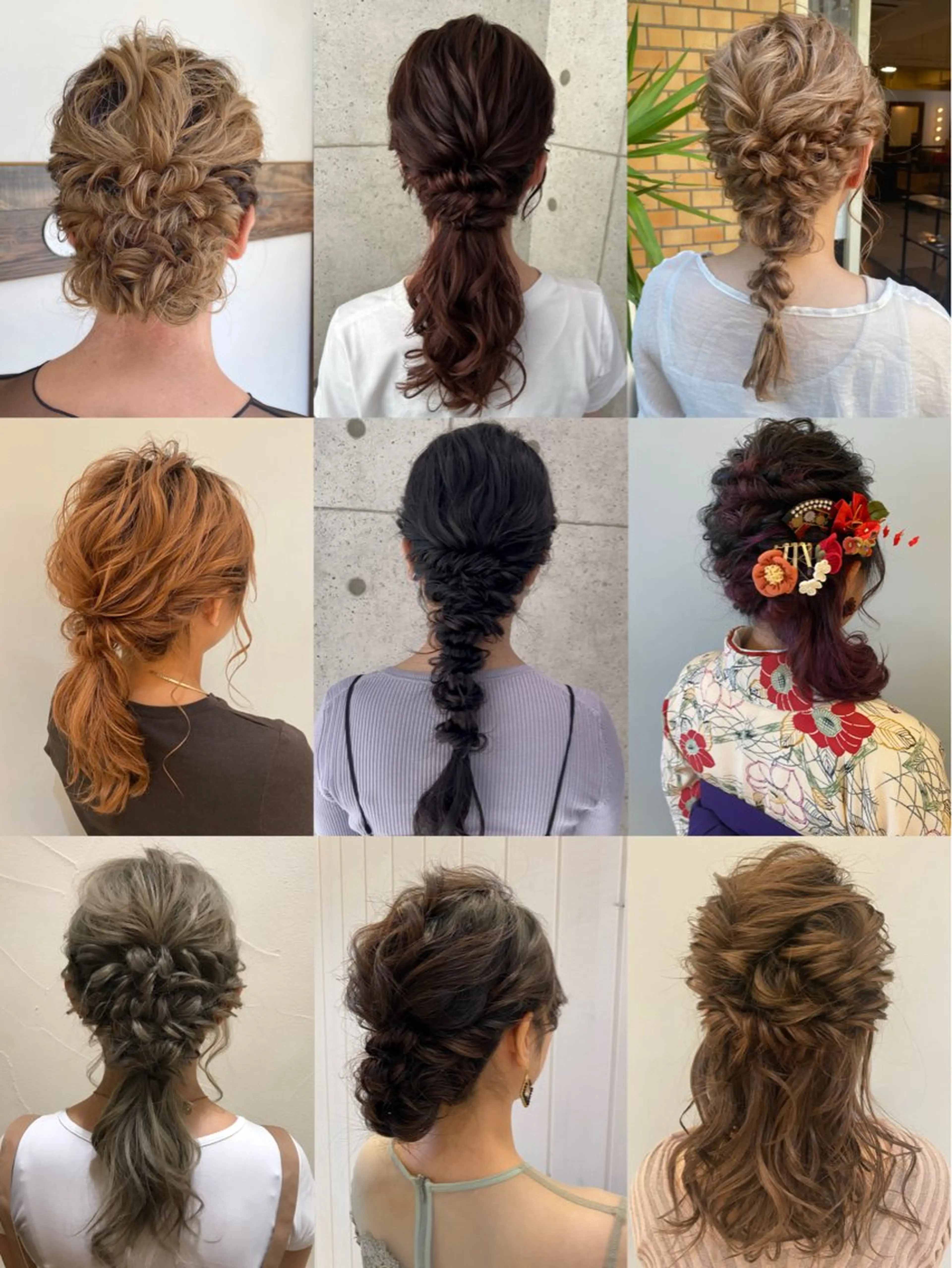 ヘアアレンジ 透明感カラー・ 髪質改善🩵イケダのヘアスタイル