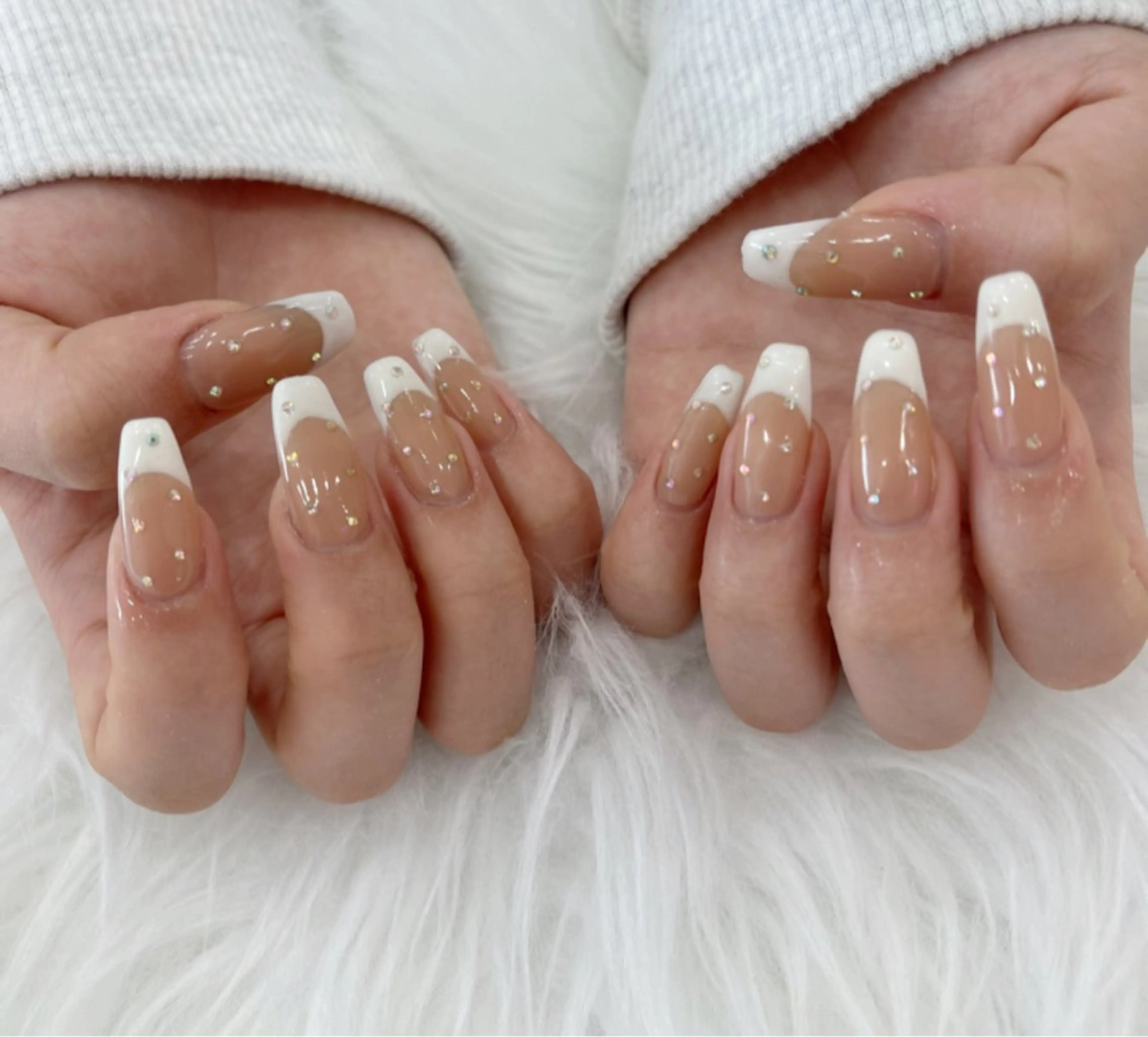 ネイル 長さ出し フットネイル ジェルネイル 韓国ネイル マグネットネイル #Amin nail salonのネイルデザイン