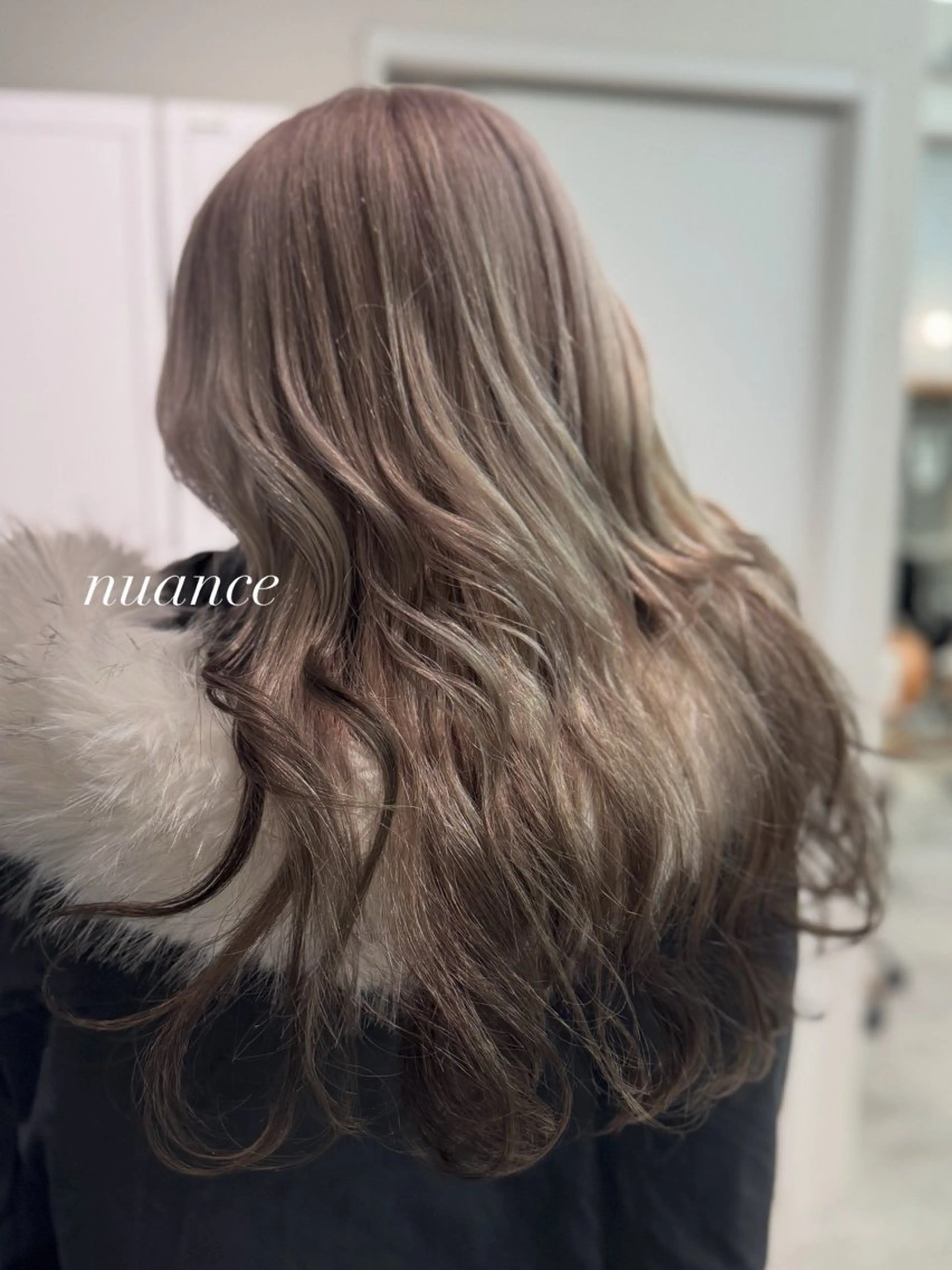 ロング カラー カット ヘアカラー オスズ 🎀´-のヘアスタイル