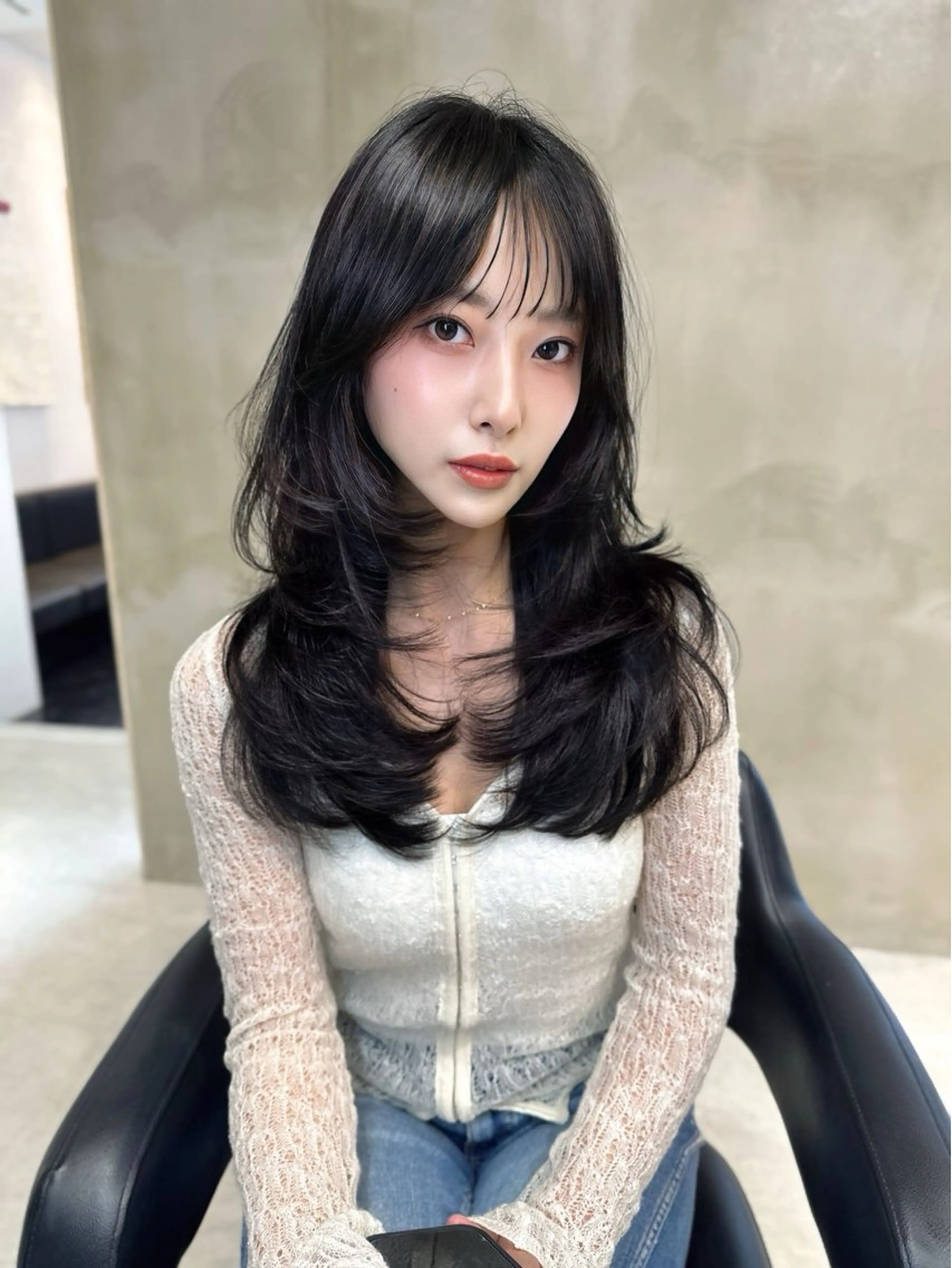 ロング カラー 中韓🇨🇳🇰🇷 🤍TAKAHIROのヘアスタイル