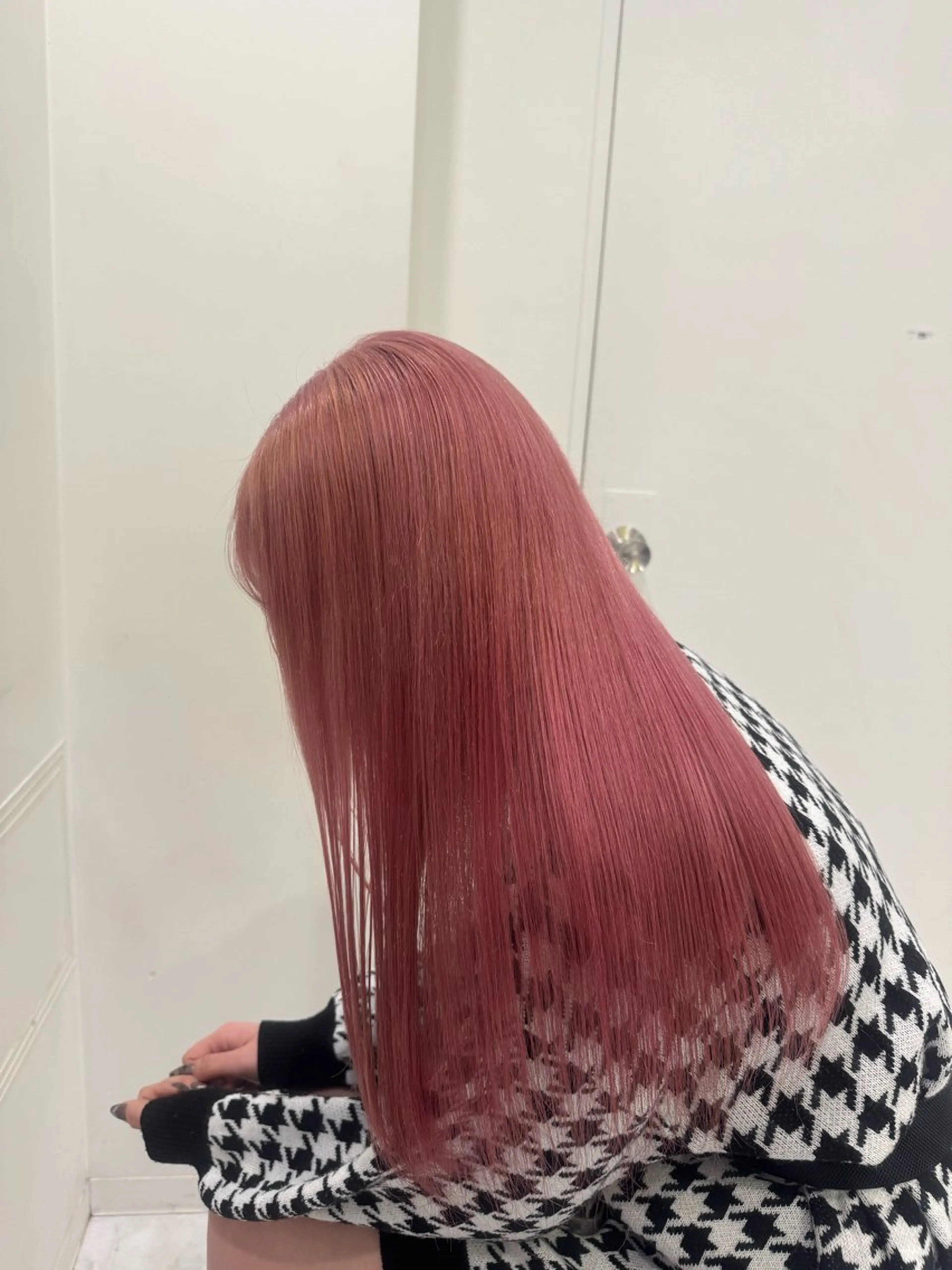 ロング カラー ヘアアレンジ えびけん/色落ちまで 可愛い♥️のヘアスタイル