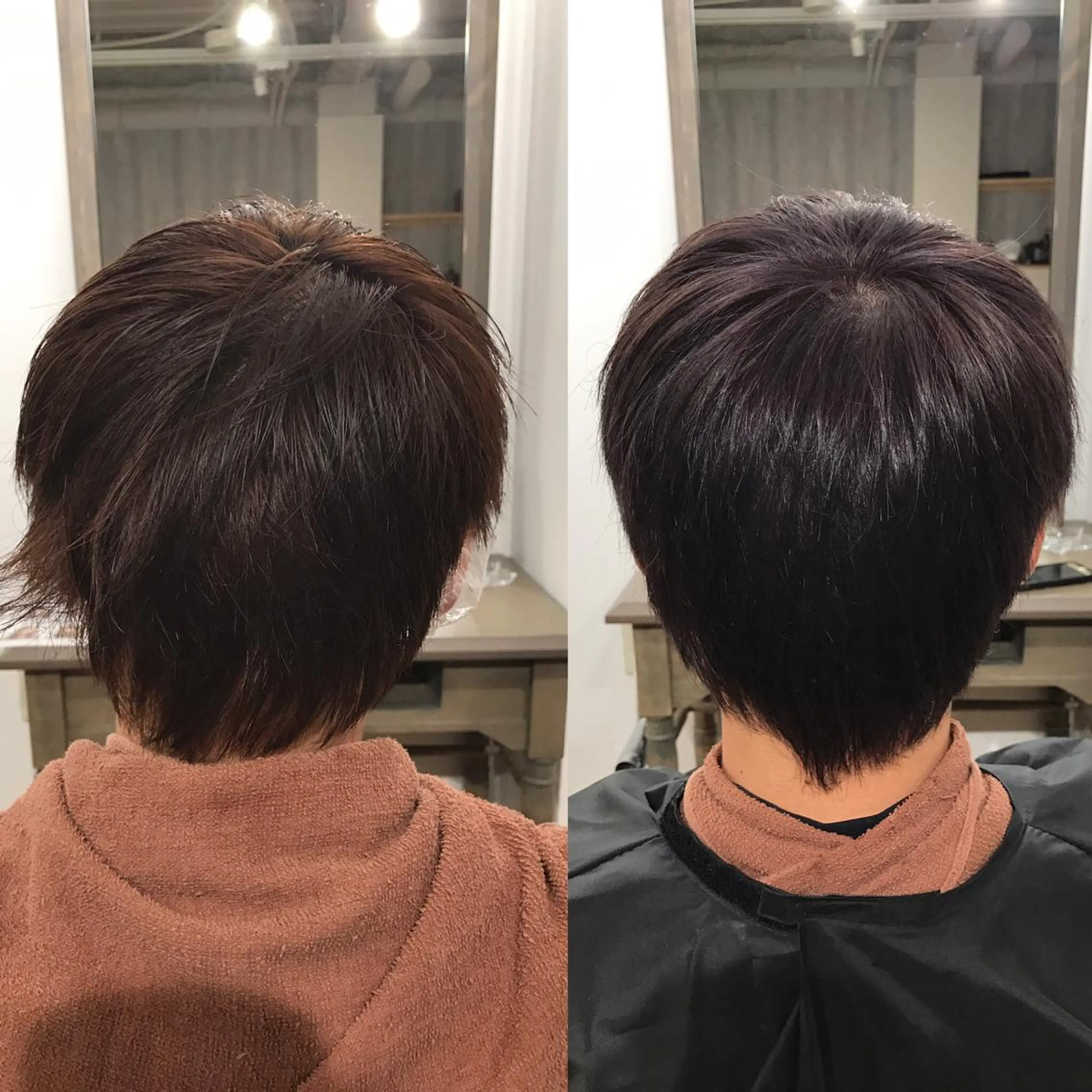 メンズ ハイトーン髪質改善 家中貴典のヘアスタイル