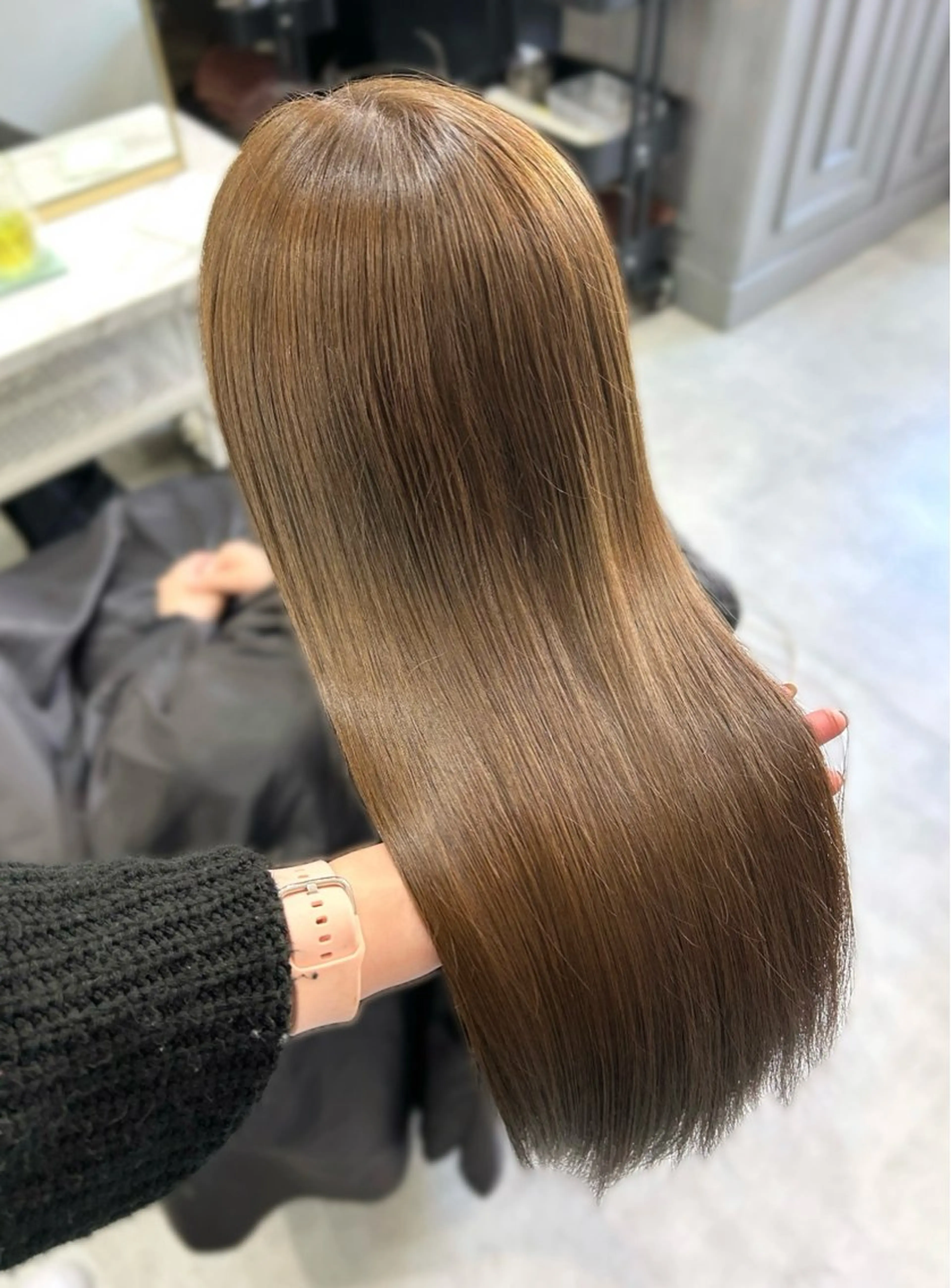 ロング カラー カット ヘアカラー トリートメント 💘大人可愛く💘 Natsuki❥❥❥のヘアスタイル