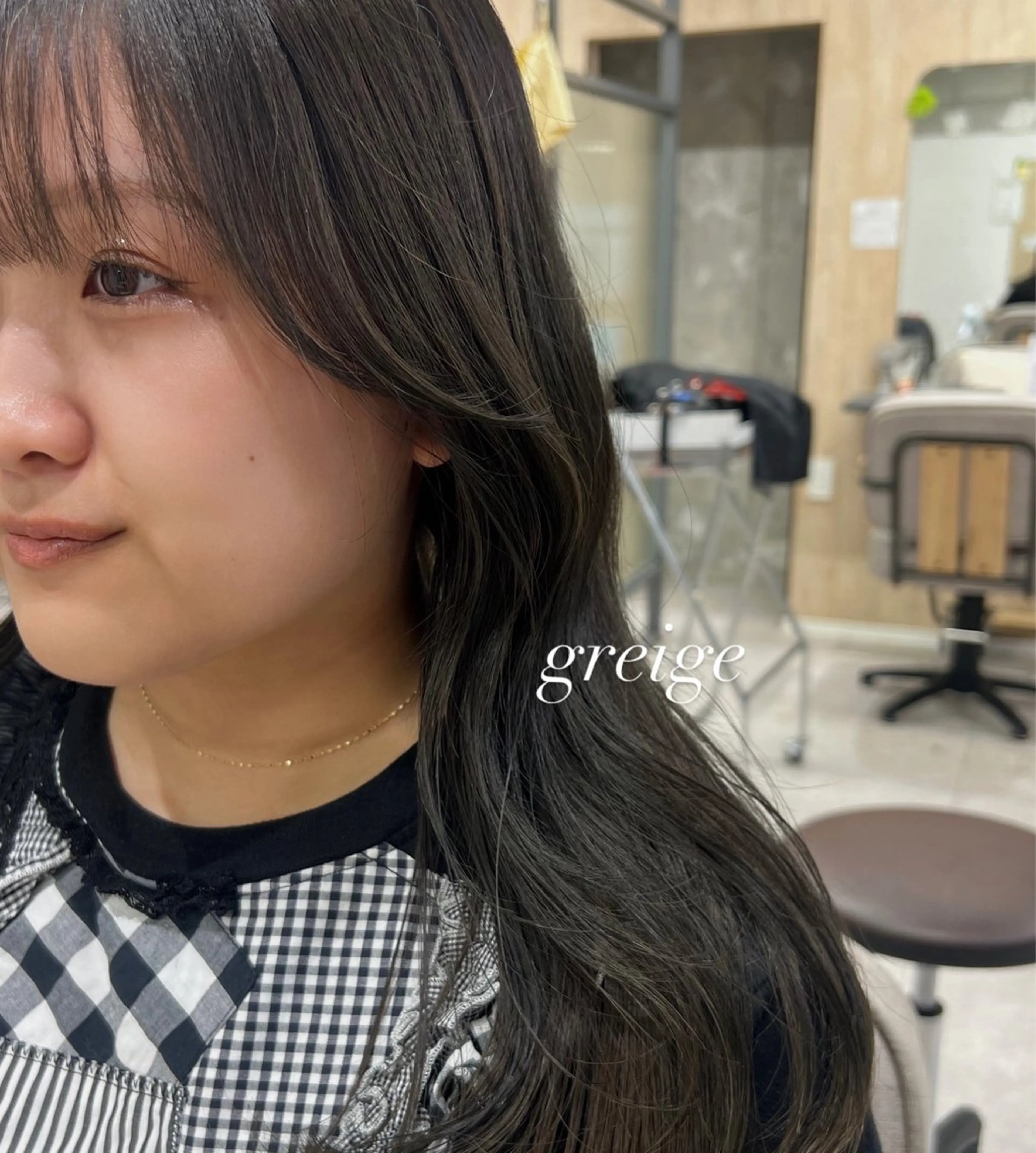 ミディアム カラー 似合わせ/髪質改善 カラー/minoriのヘアスタイル