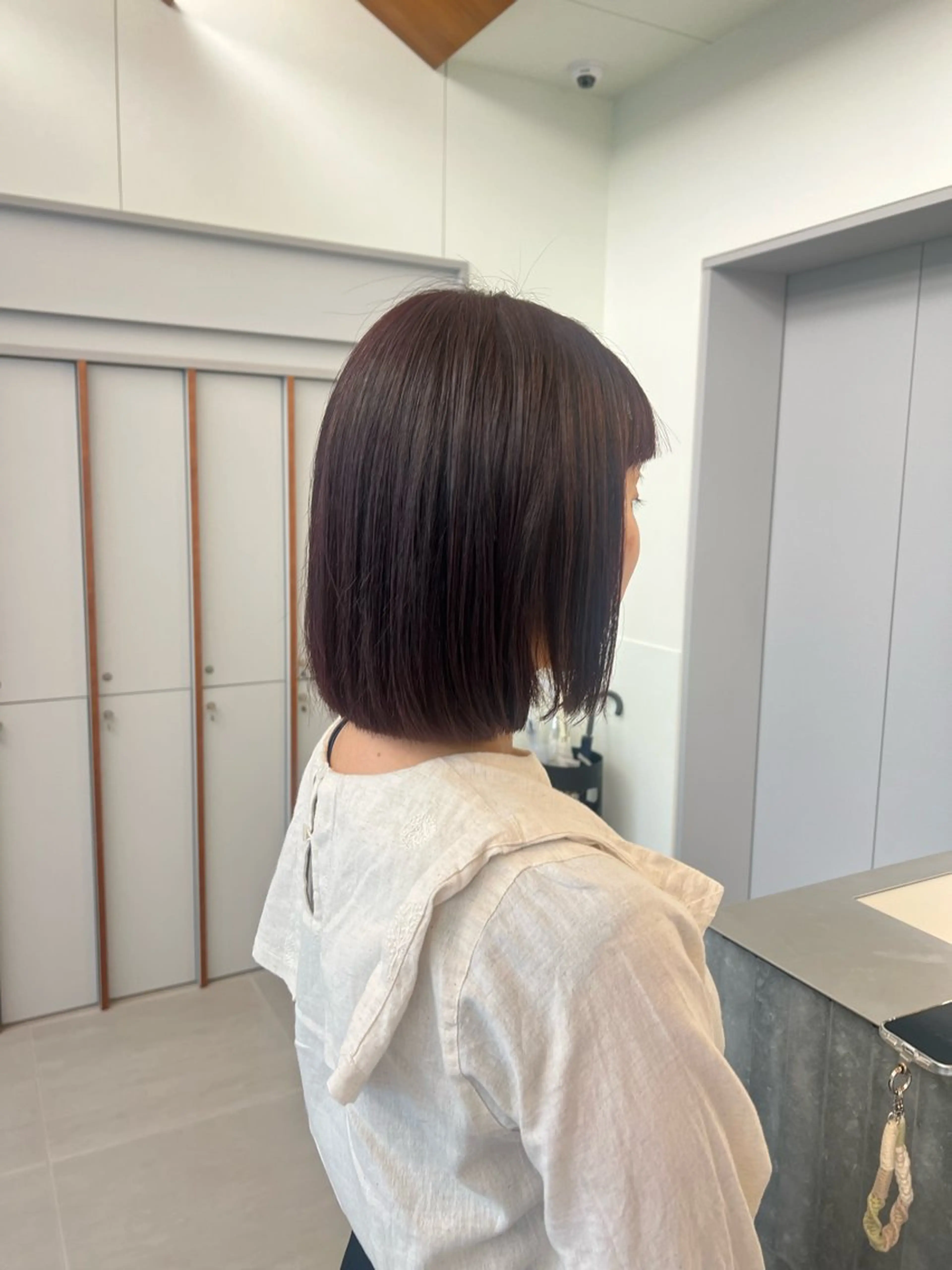 ミディアム ヘアカラー トリートメント 柔らかいカラー🎀 rinaのヘアスタイル