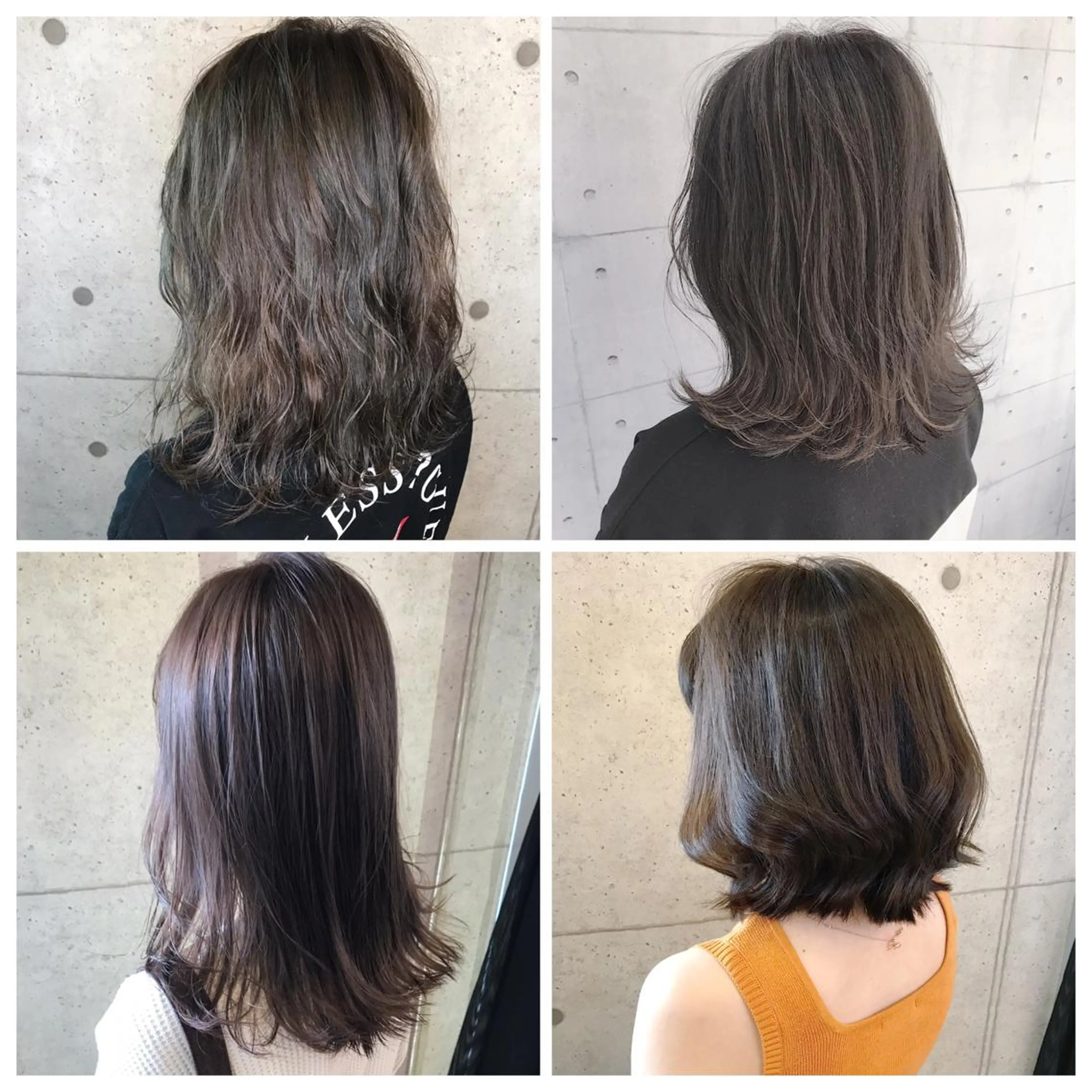 ミディアム 💎馴染むエクステ× 縮毛矯正TOMO💎のヘアスタイル