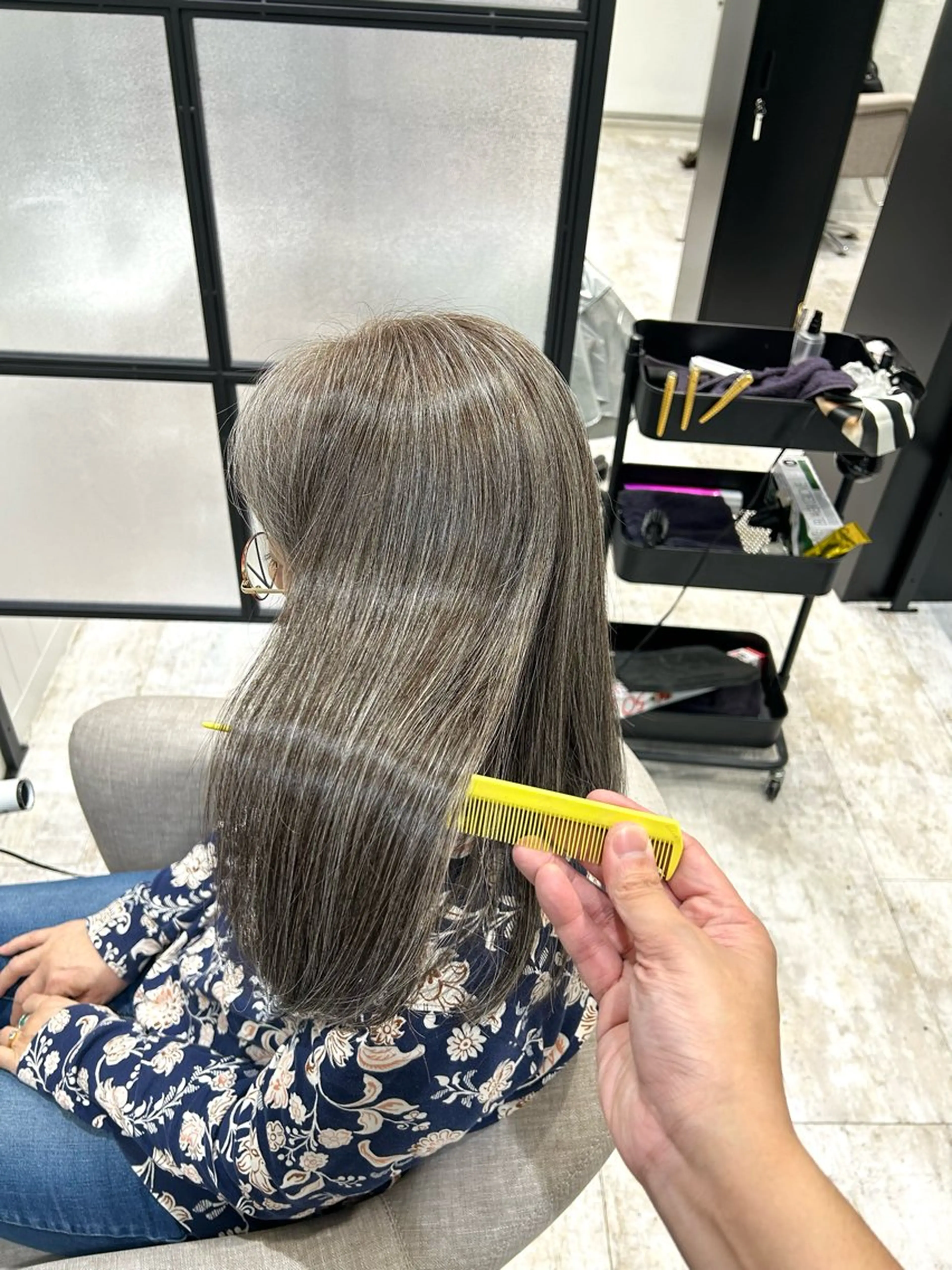 ロング 茨木 大雅のヘアスタイル