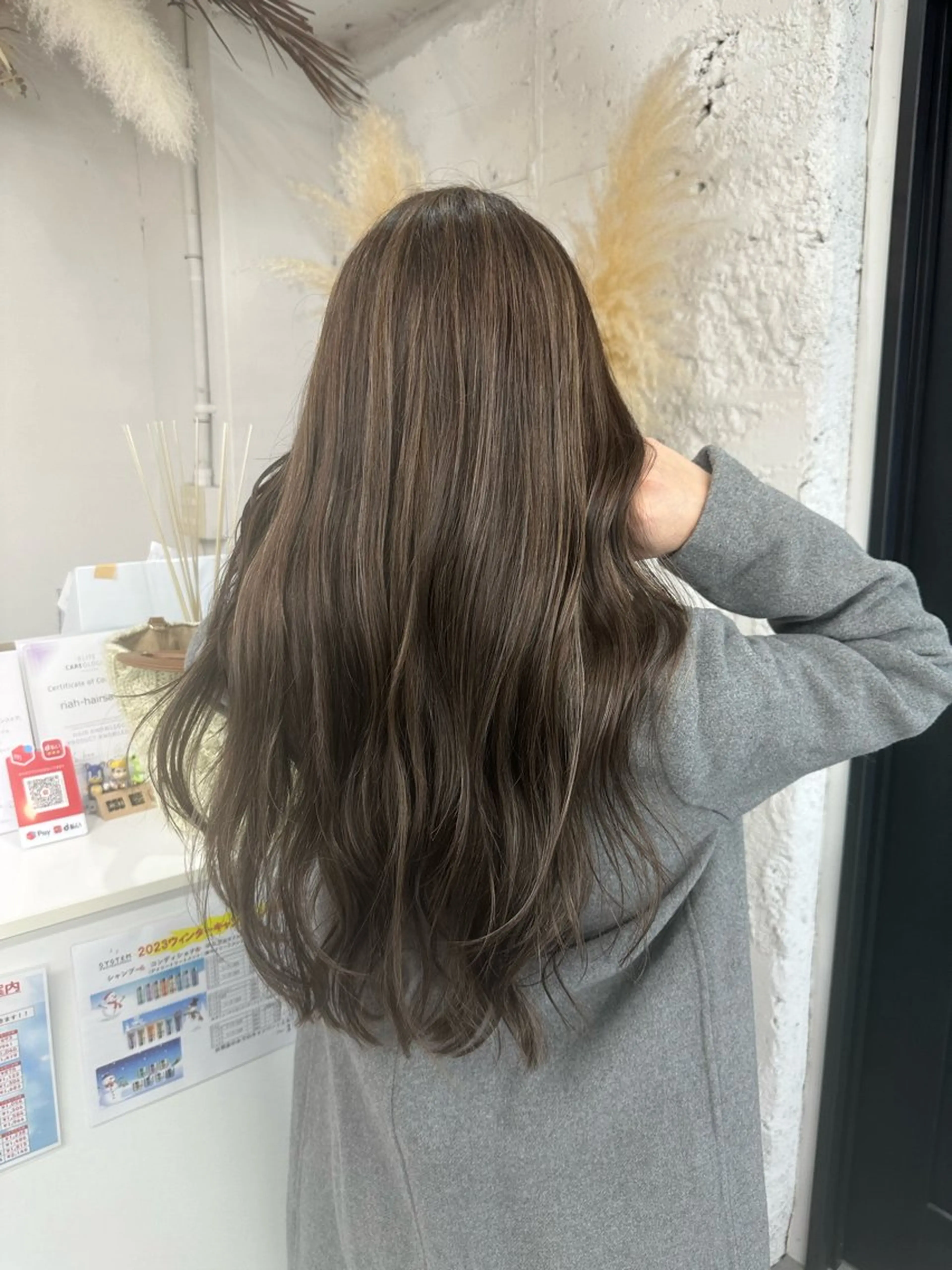 ロング カラー ヘアアレンジ カット ヘアカラー 久米 治仁のヘアスタイル