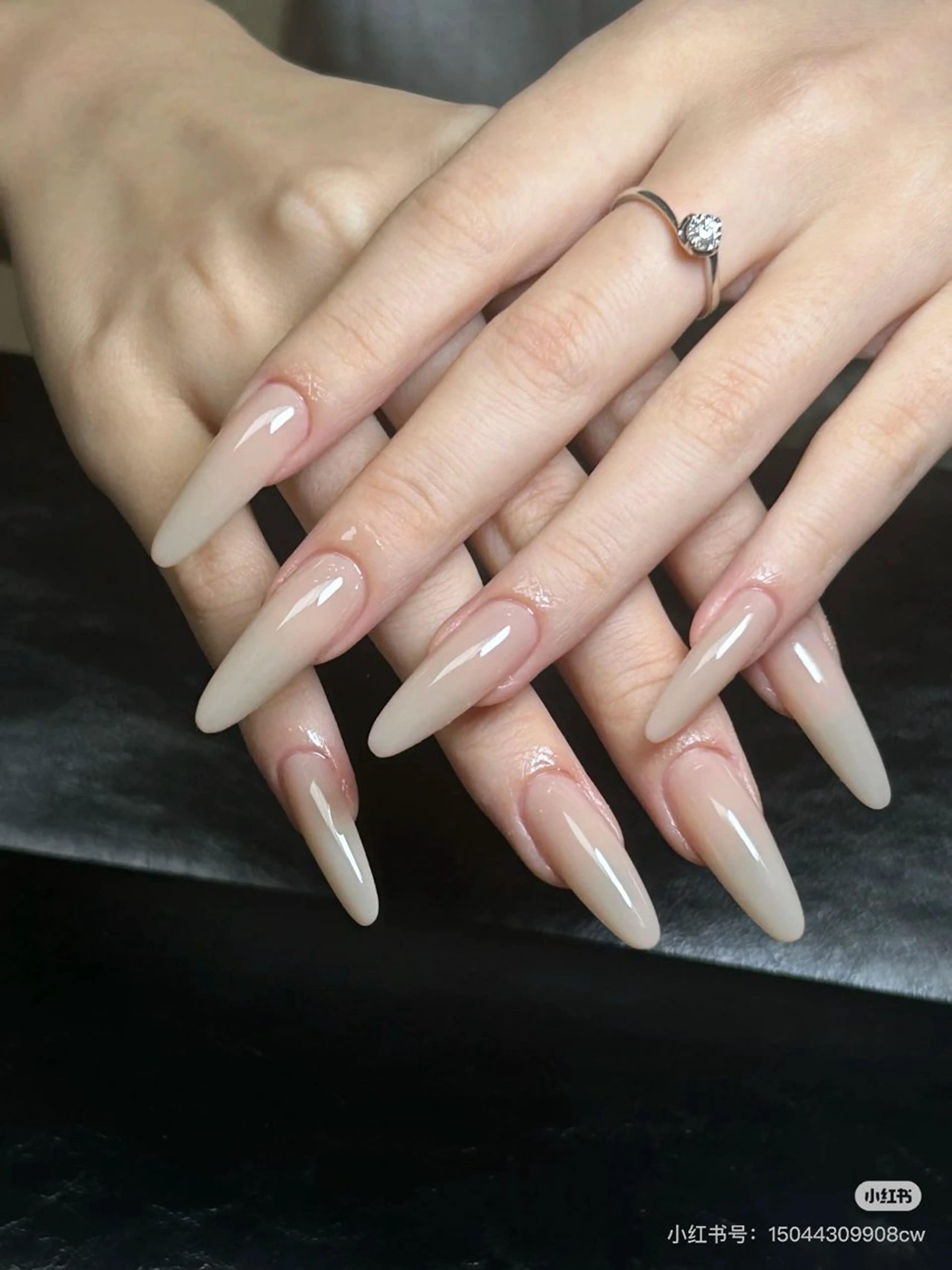 長さだし10本　ワンカラー／ラメグラの写真