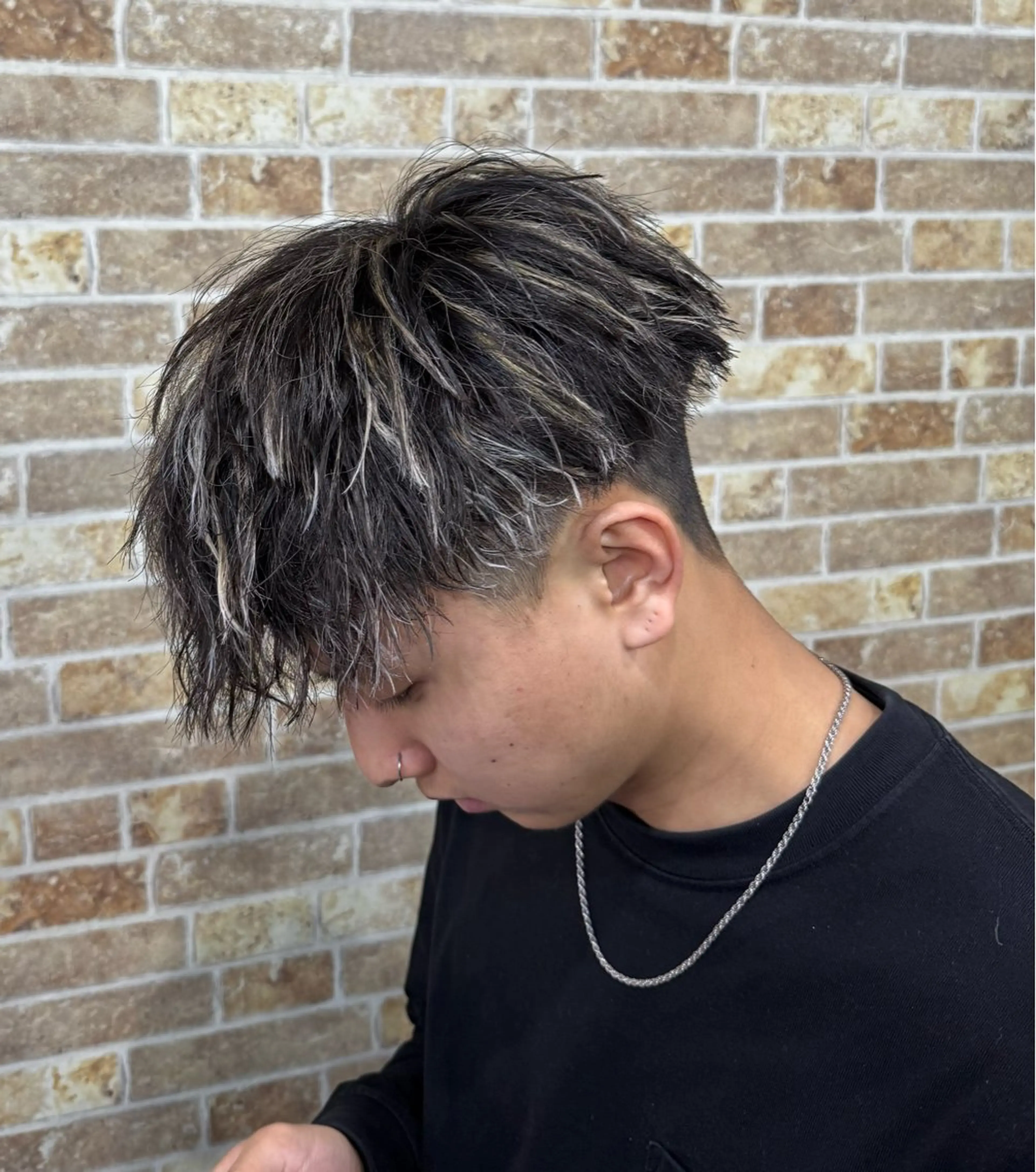 パーマ メンズ カット ヘアカラー パーマ トリートメント ヘアセット 💈メンズパーマ特化 店長望月謙二郎💈のヘアスタイル