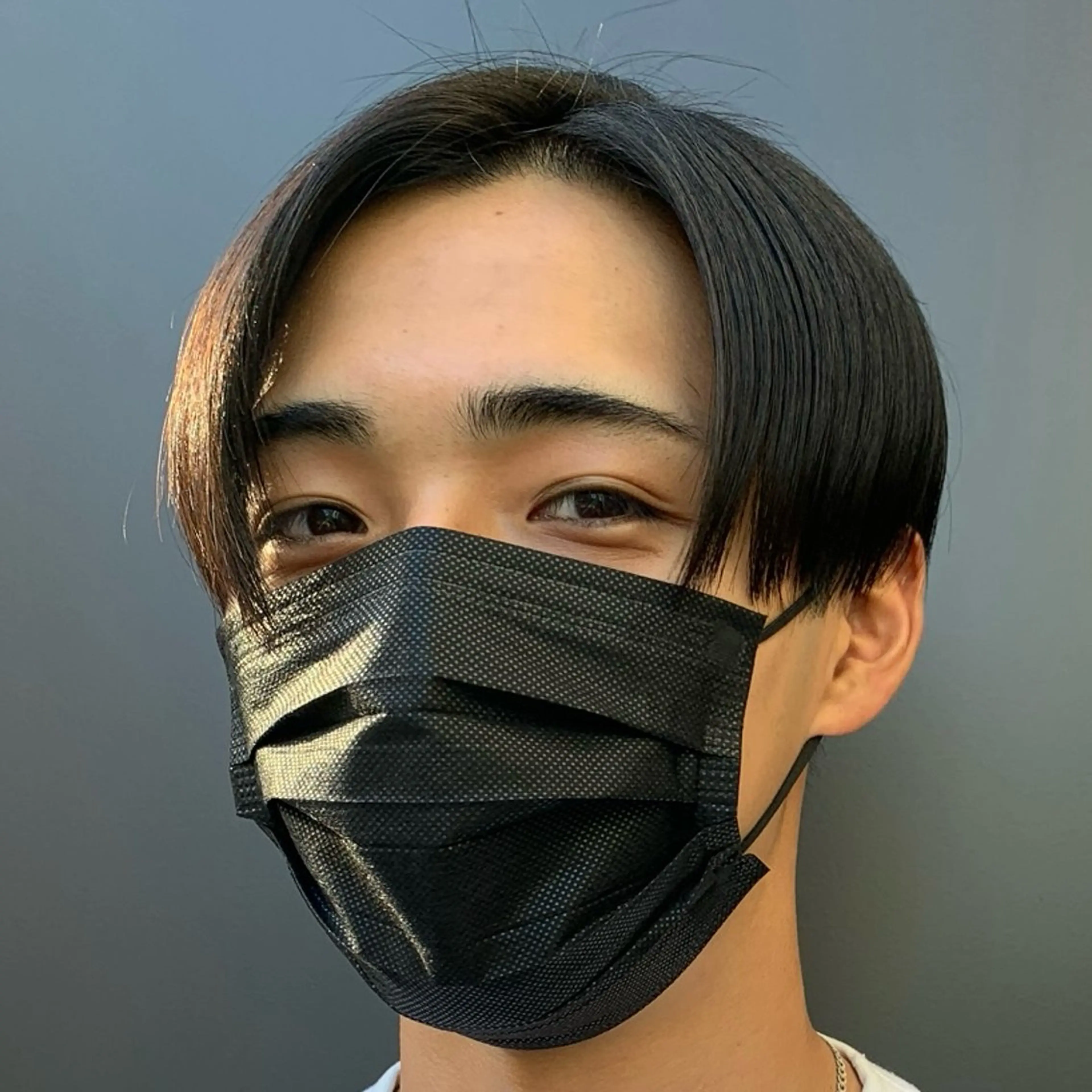 ミディアム パーマ ヘアアレンジ メンズ fifth 石川 凪のヘアスタイル