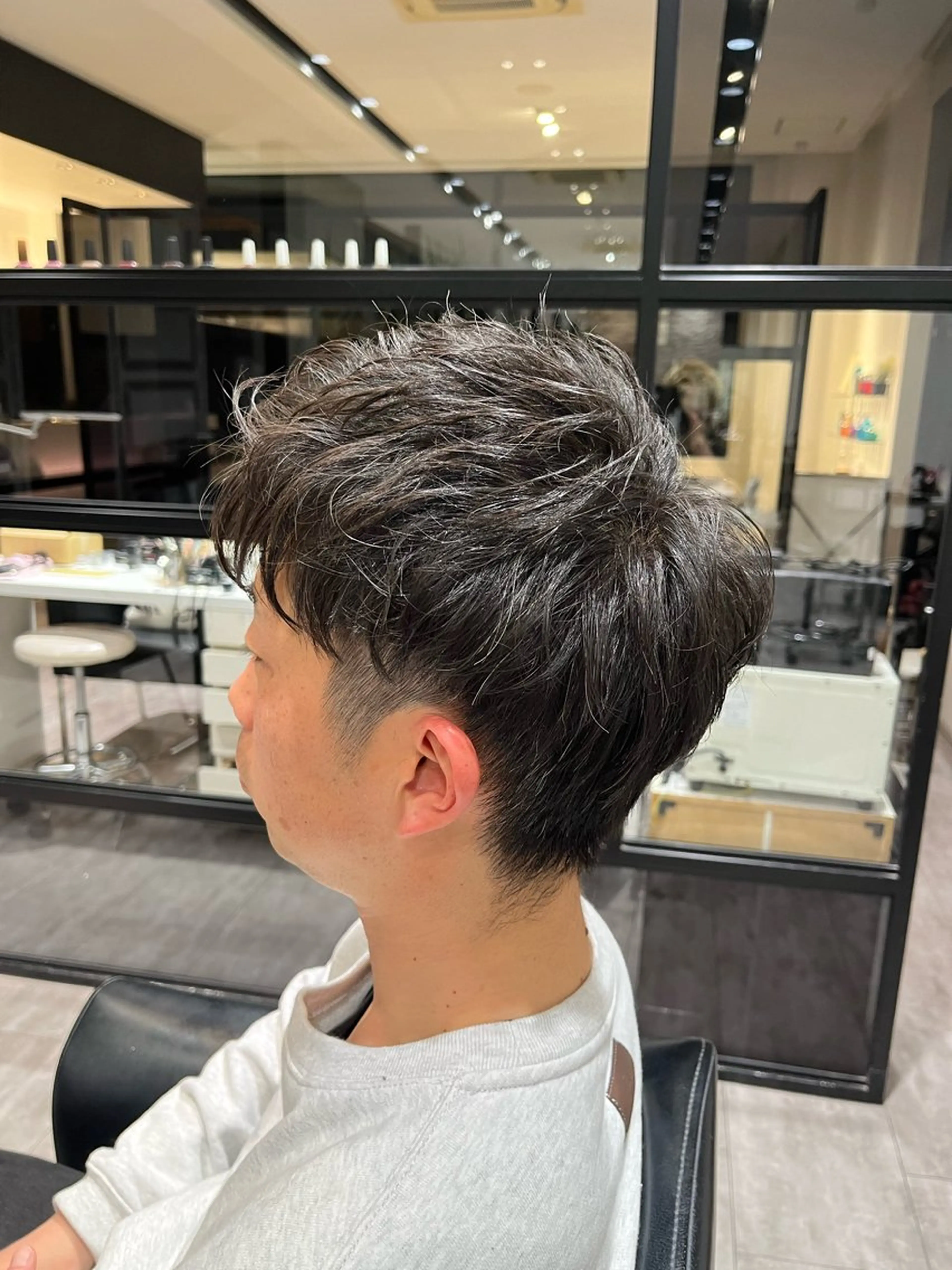 ショート メンズ 亀井 慎太郎のヘアスタイル