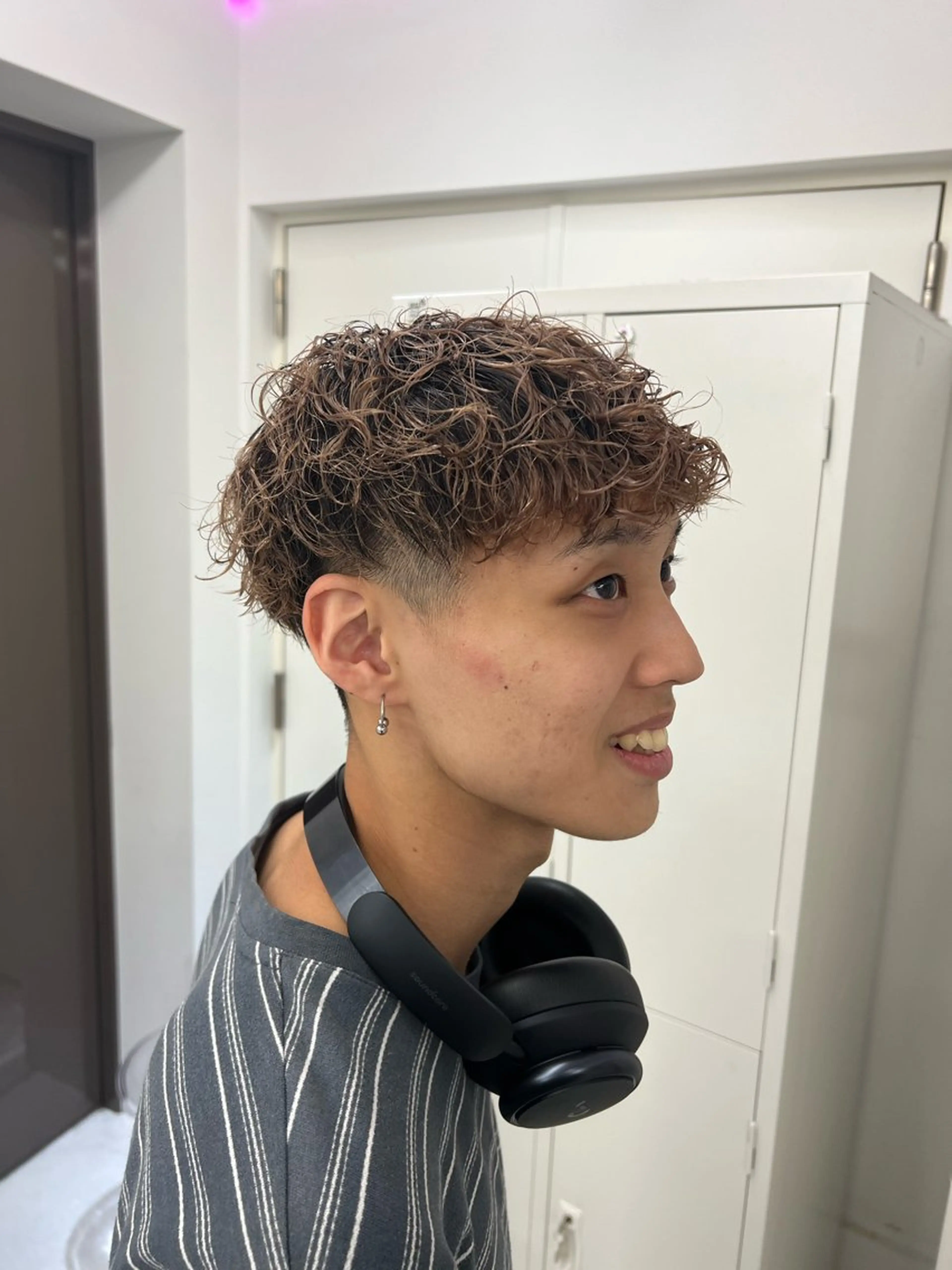 パーマ メンズ ロン毛美容師 タイチ👽のヘアスタイル