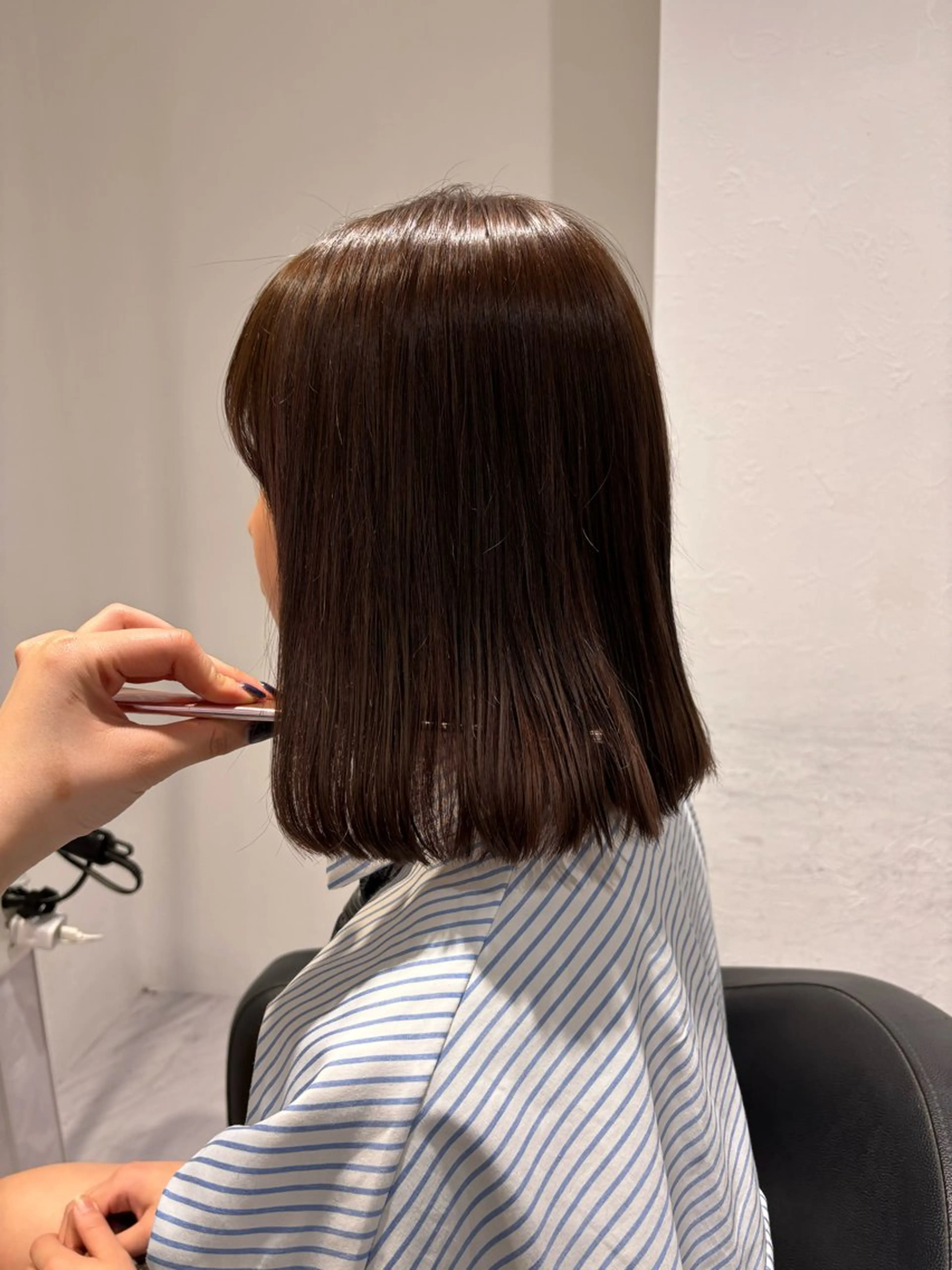 ミディアム カラー 表参道♡暗髪♡ 艶カラー♡アユミのヘアスタイル