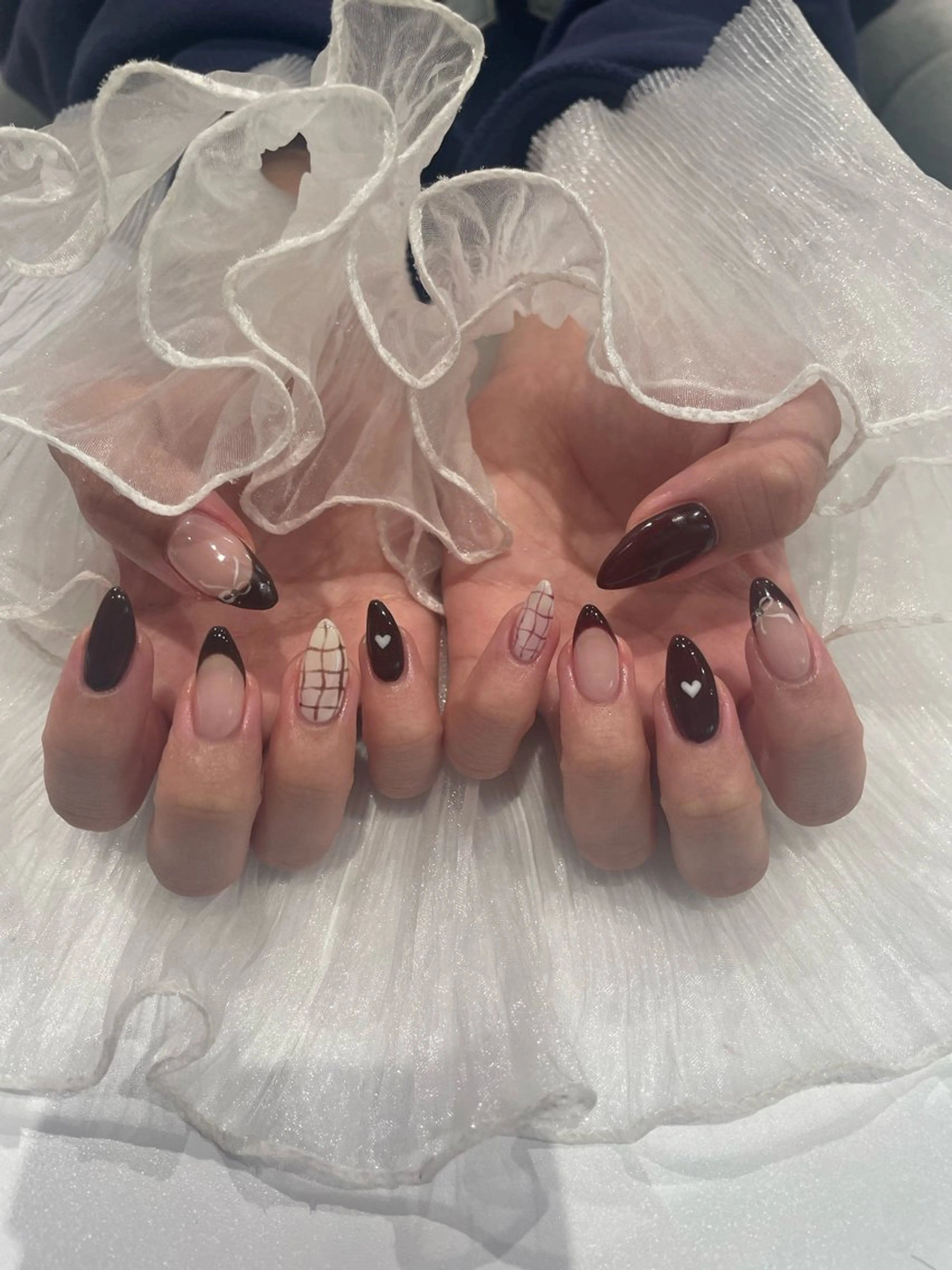 ネイル ‪るか/‪透明感 カラー/アレンジのヘアスタイル