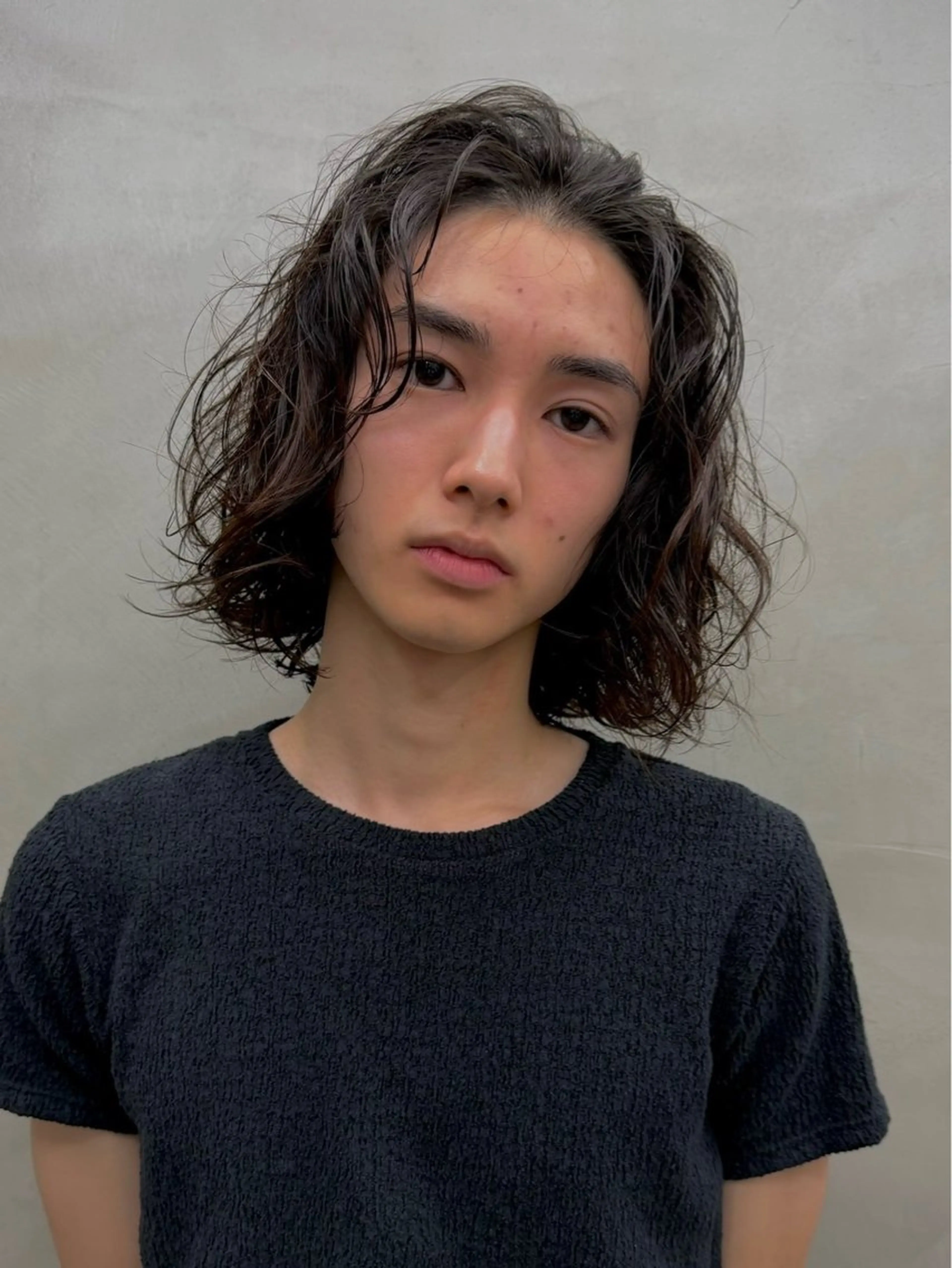 パーマ メンズ カット パーマ メンズカット パーマ[佐橋]のヘアスタイル