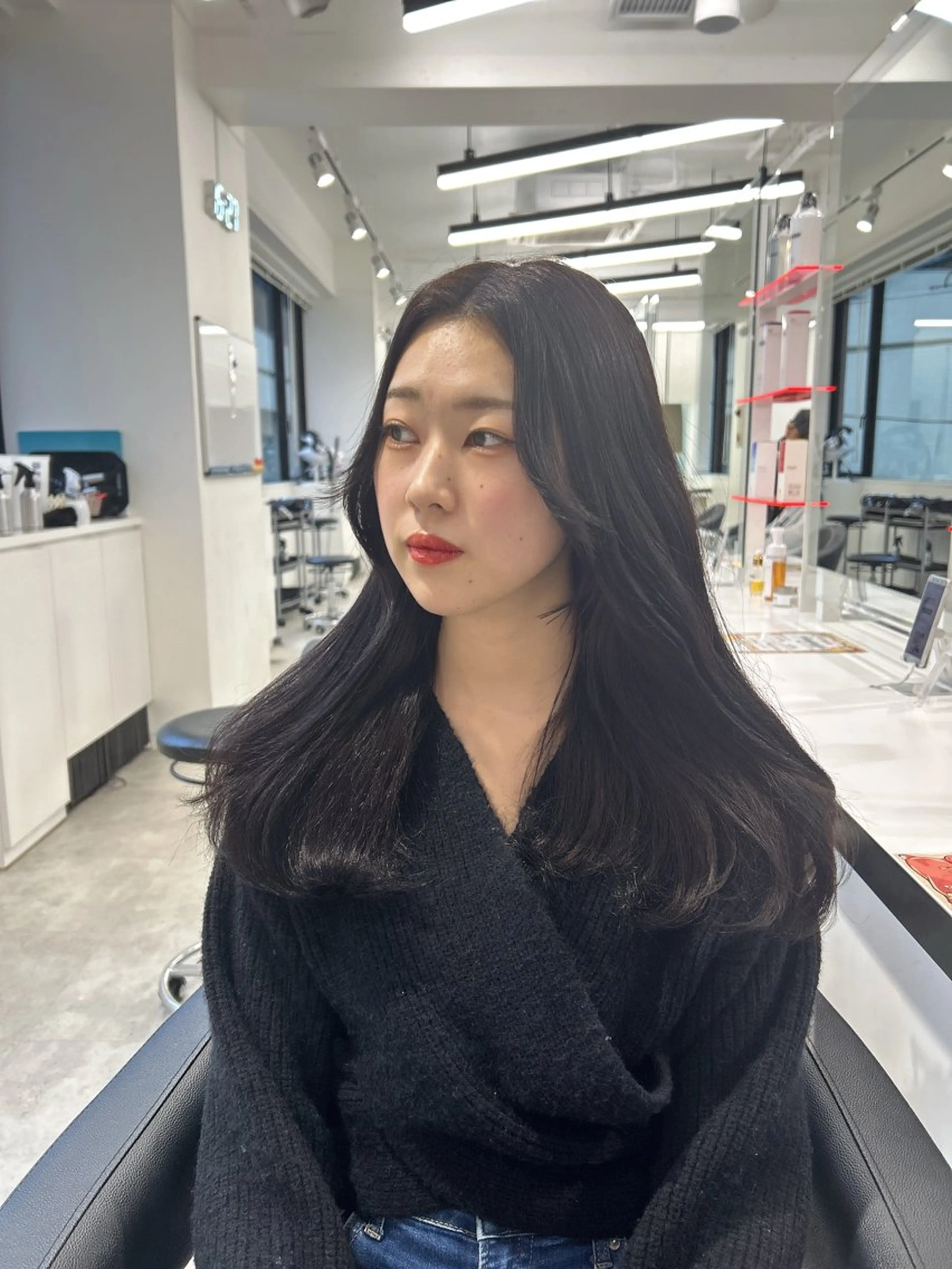 ロング カラー 履歴修正屋さん／ ブロンド／ホワイトのヘアスタイル