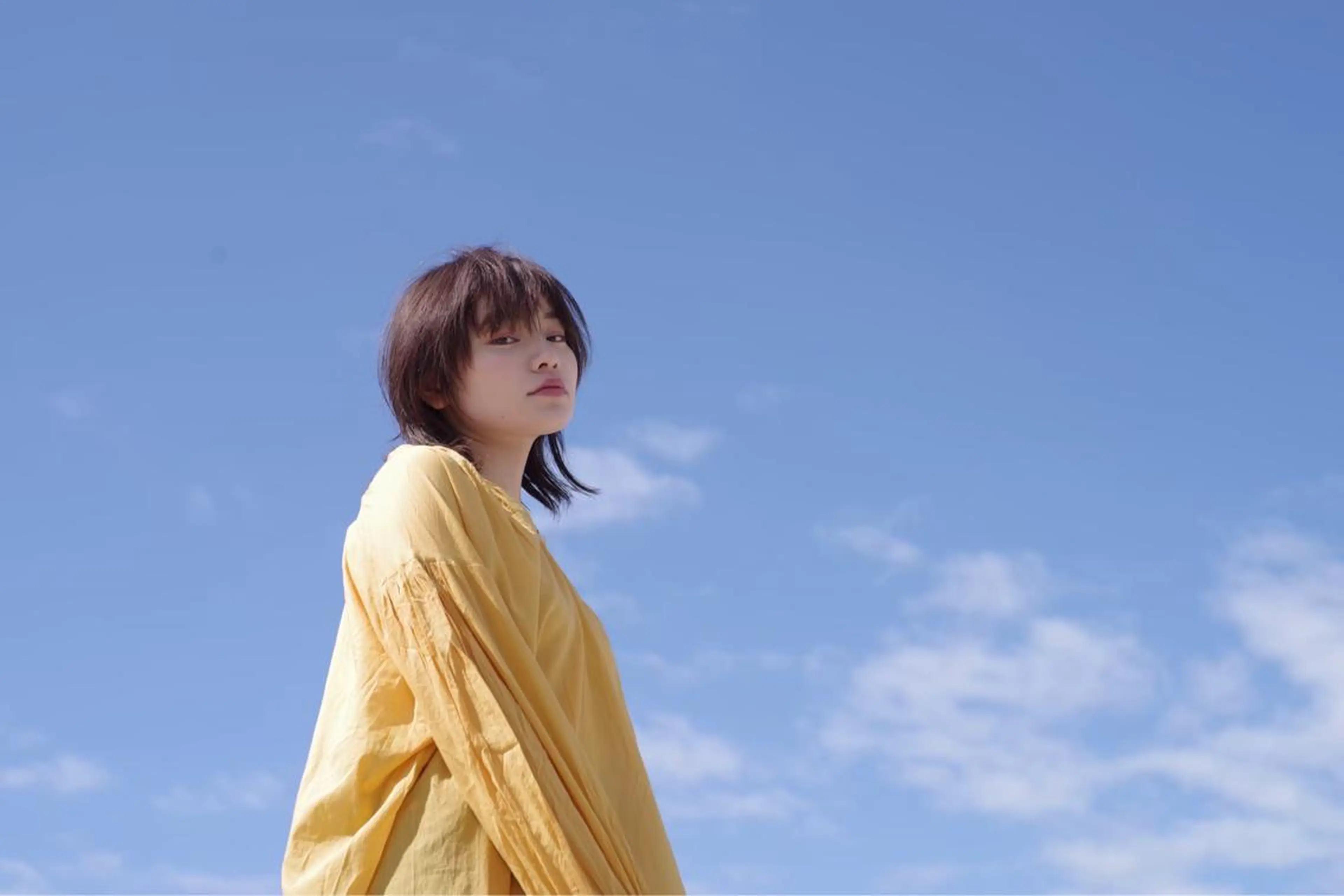 セミロング カラー パーマ ヘアアレンジ メンズ キッズ ネイル マツエク・マツパ メンズウルフカット アディクシーカラー 透明感カラー ボブ ウルフカット 藤井 仁紀のヘアスタイル