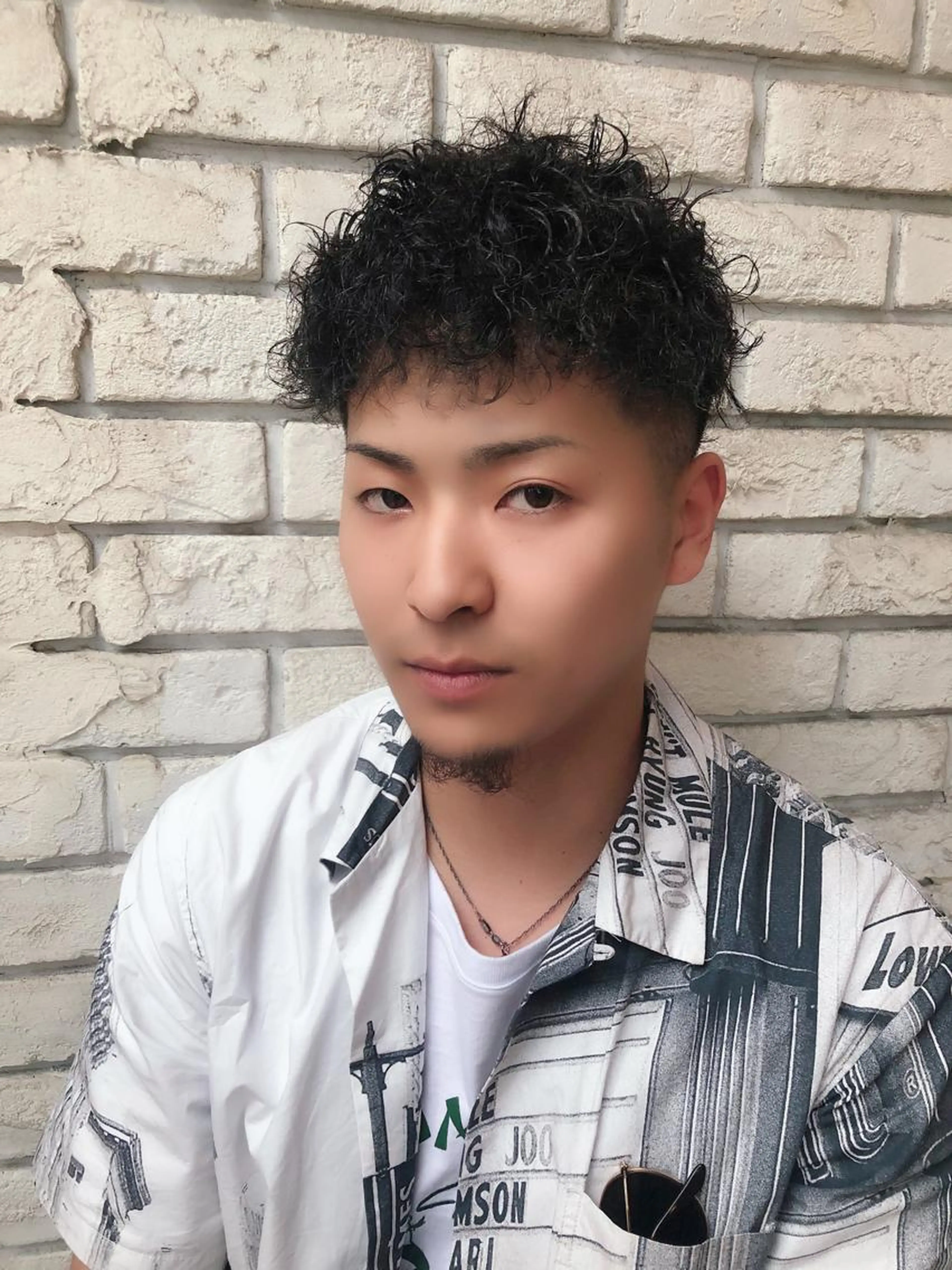 【大変身メニュー✨】メンズカット×ニュアンスパーマ×カラーのフルコース✨ガラッと雰囲気変えたい方におススメです✨の写真