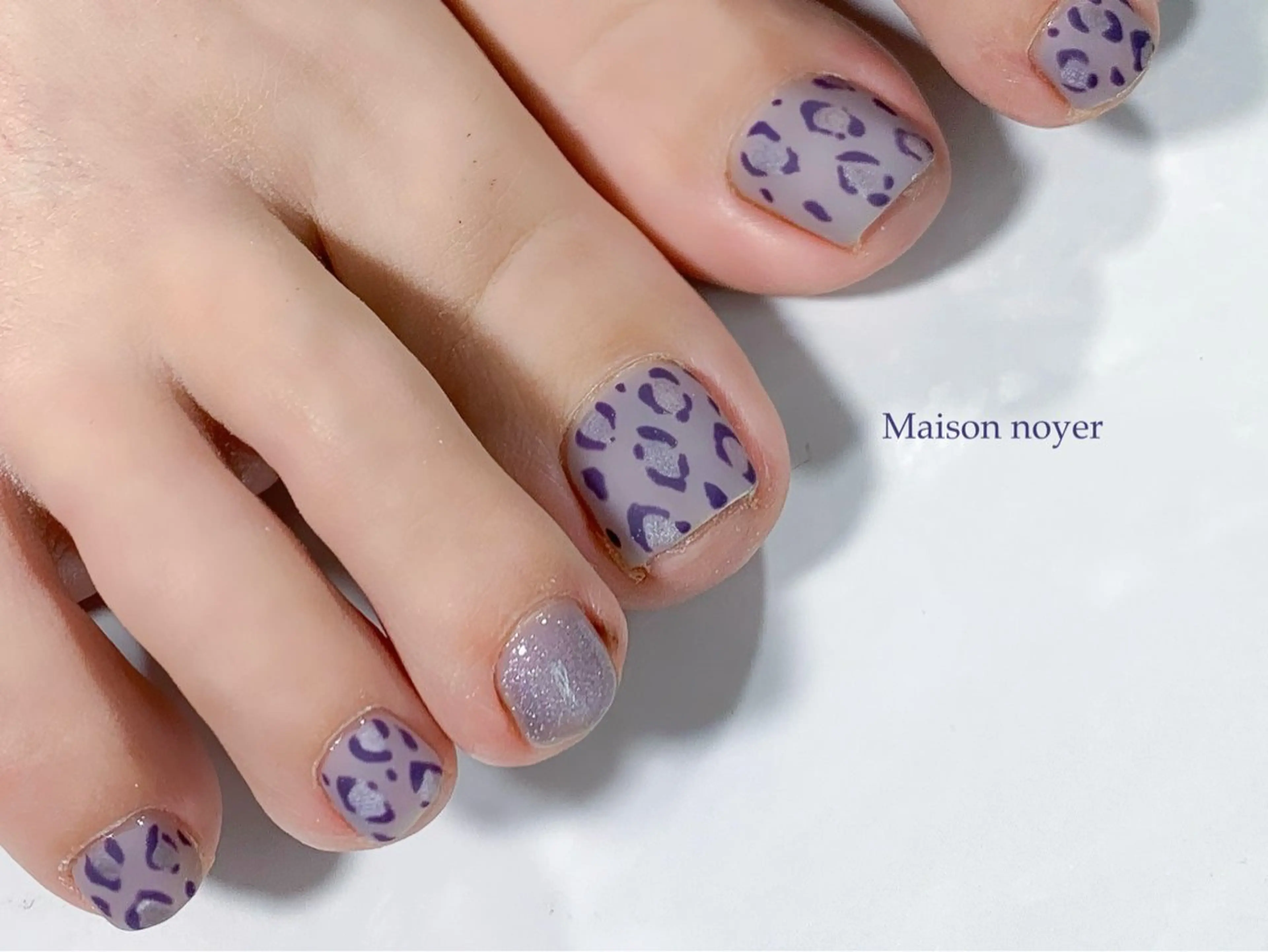 ネイル フットネイル Maison noyerのネイルデザイン