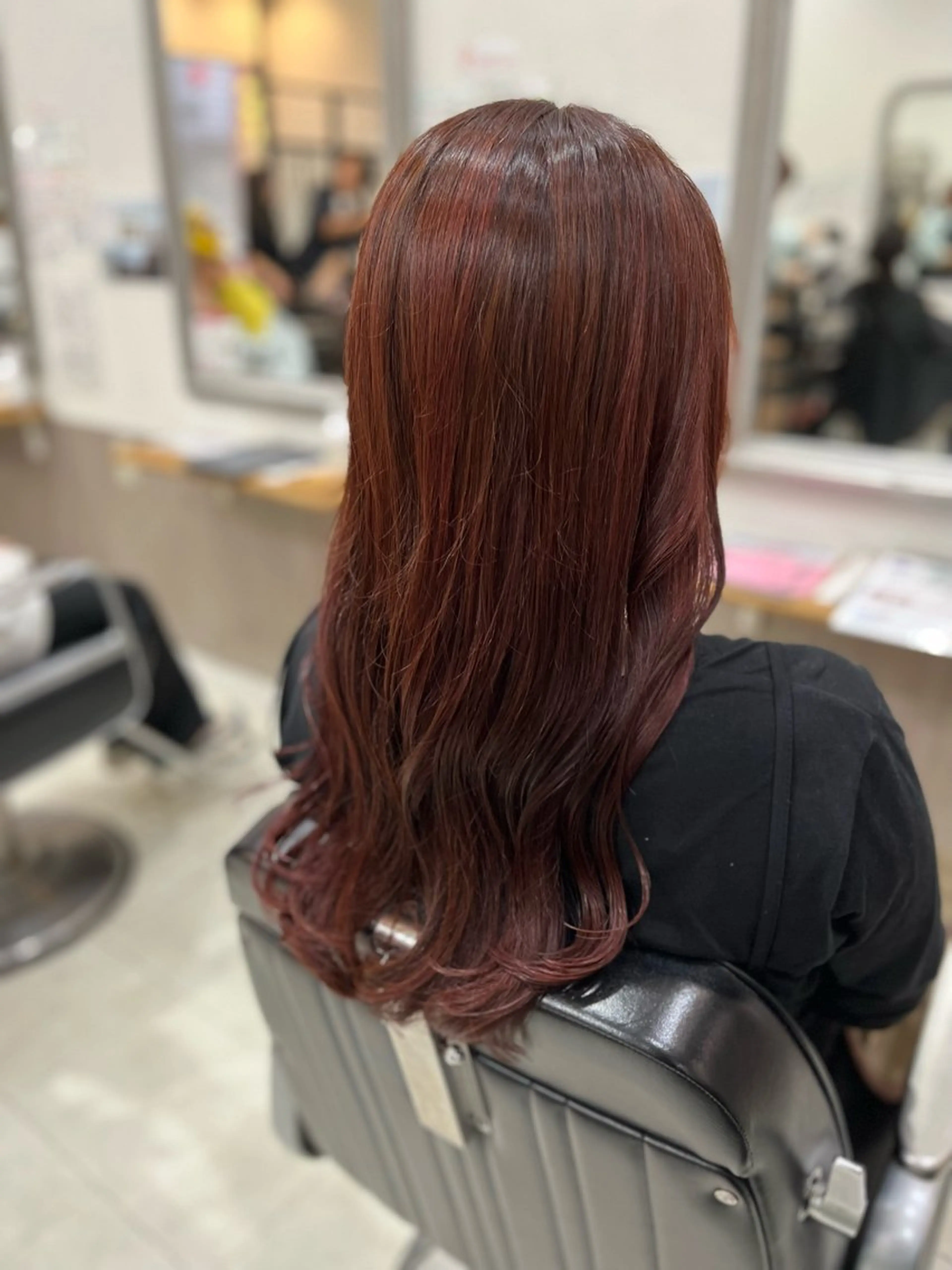 ロング 髪質改善 縮毛矯正 大人女性に寄り添う 髪質改善サロンのヘアスタイル